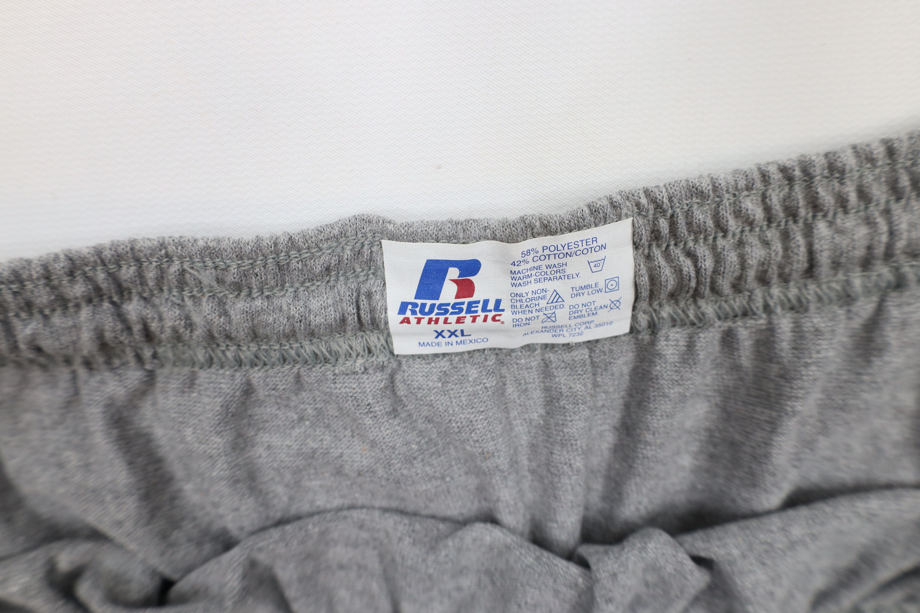 Russell Athletic × Vintage Deadstock Vintage 90s Russell Athletic Shorts Heather Gray Size US 38 / EU 54 - 6 Thumbnail