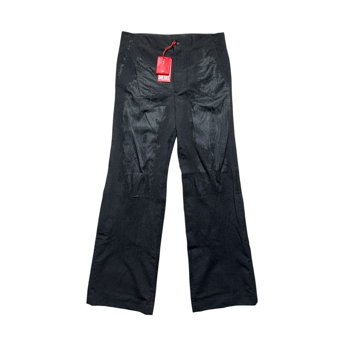Diesel $1,195 double layered sheer distressed trouser Size US 34 / EU 50 - 1 Thumbnail