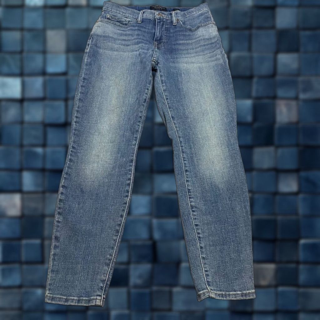 Lucky Brand Lucky Brand Jeans Womens Size 6 Blue Denim Mid Rise Ava Skinny Jeans Size 28" / US 6 / IT 42 - 1 Thumbnail