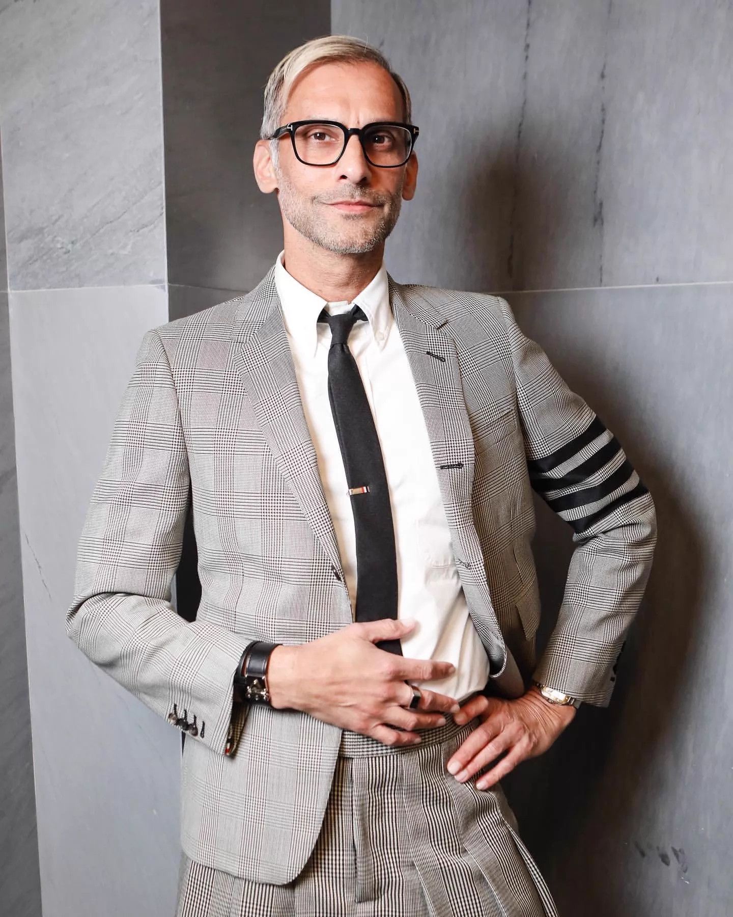 Thom Browne Thom Browne Short Tieclip Tri-Color 925 Silver 95 New Size ONE SIZE - 9 Thumbnail