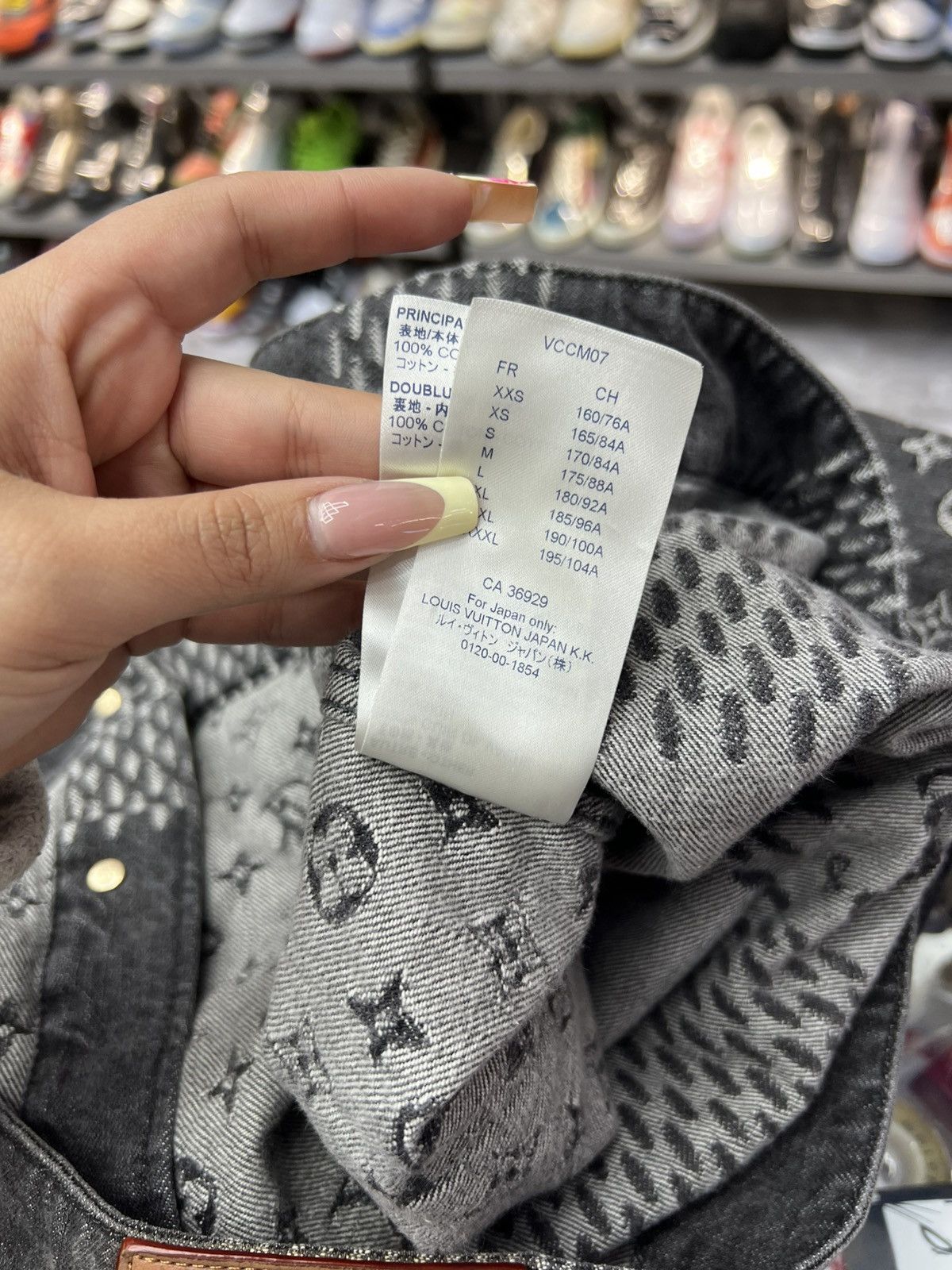 Louis Vuitton Louis Vuitton x Nigo Giant Damier Denim Jacket Size US M / EU 48-50 / 2 - 16 Thumbnail
