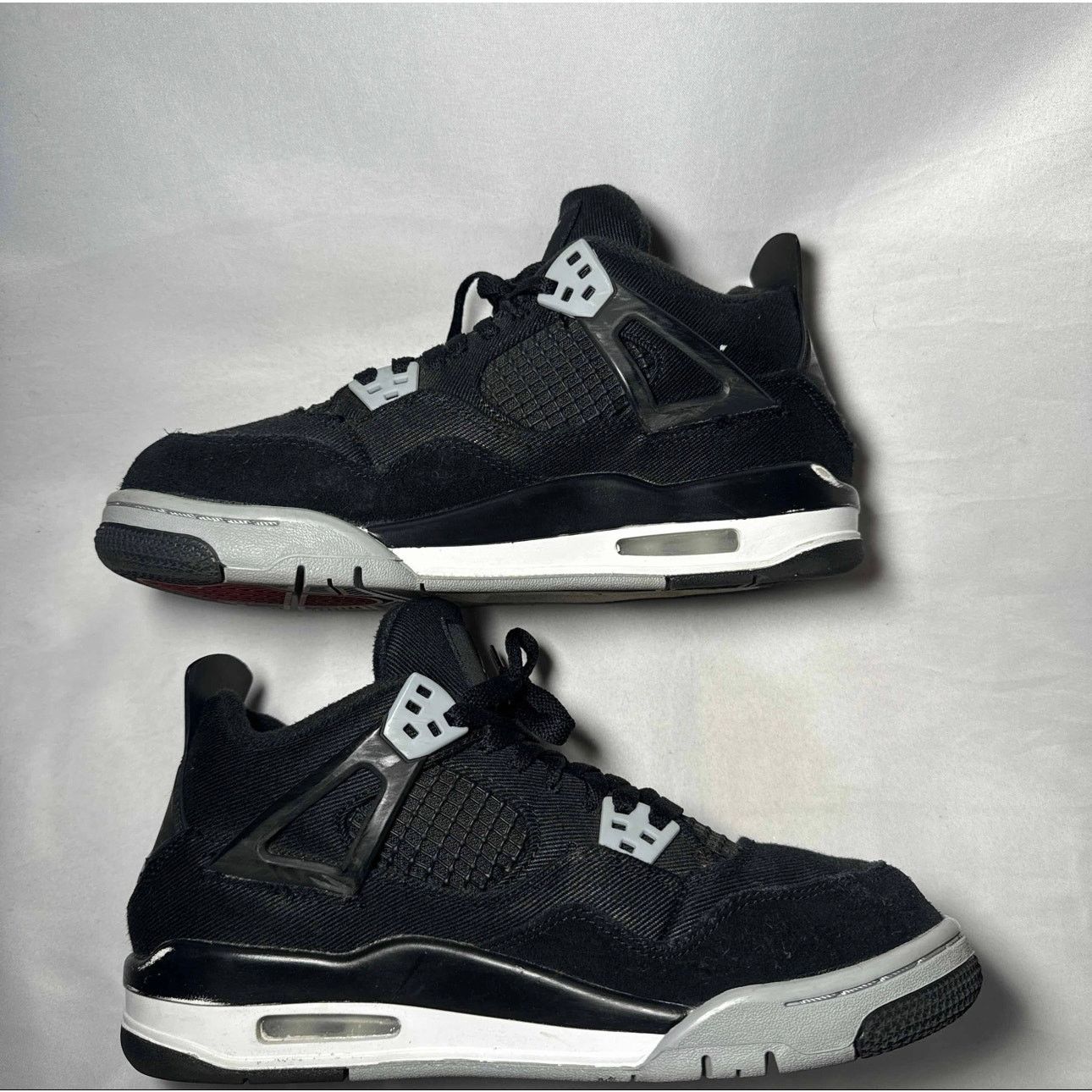 Jordan Brand × Nike Size 7 - Air Jordan 4 Retro SE GS Black Canvas Men's Shoes Size US 7 / EU 40 - 3 Thumbnail