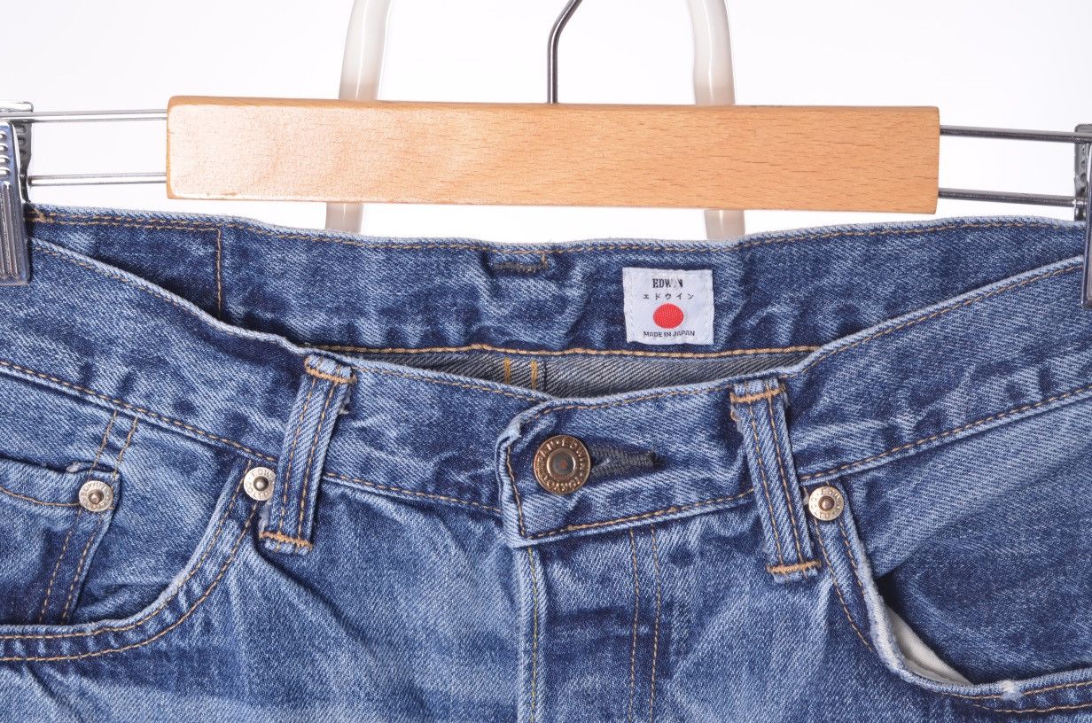 Edwin Edwin Japan Rainbow Selvedge Denim Jeans E505 Size US 29 - 4 Thumbnail