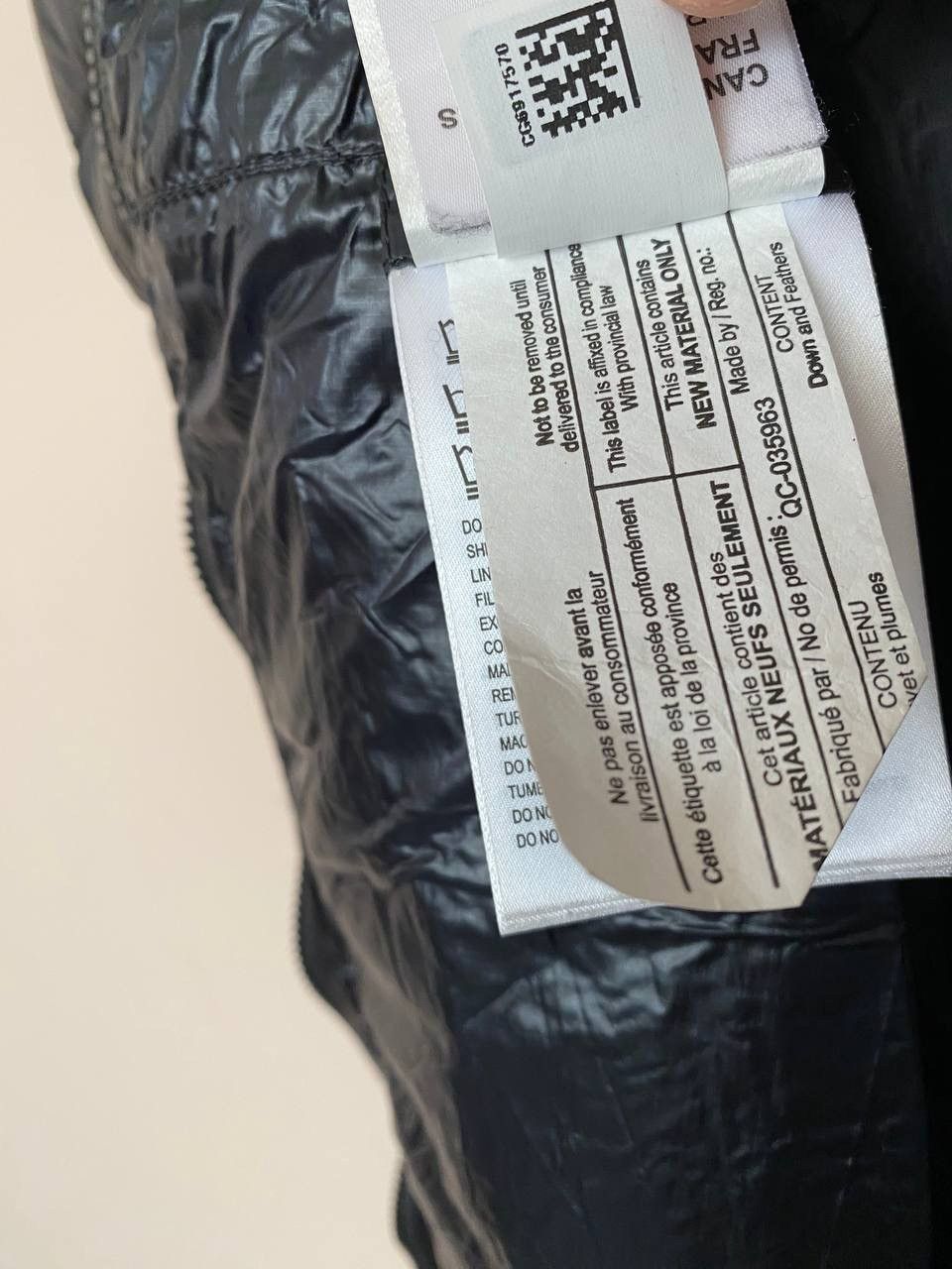 Canada Goose × Moncler 🔥 RRP 780€ Canada Goose Roxboro Coat Black noir Size XS / US 0-2 / IT 36-38 - 7 Thumbnail