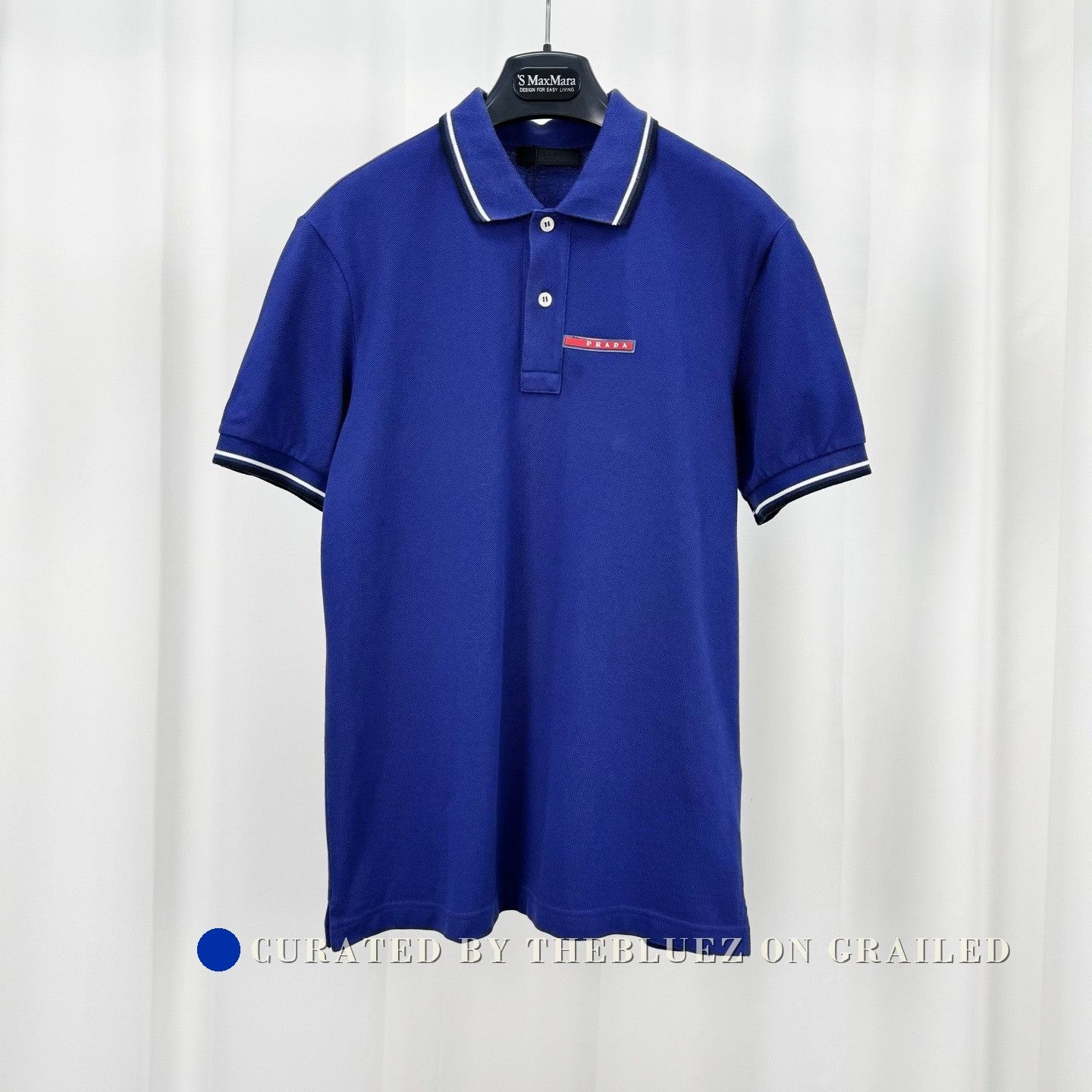 Prada Prada Printed Letter Polo Short Sleeve Size US S / EU 44-46 / 1 - 1 Thumbnail
