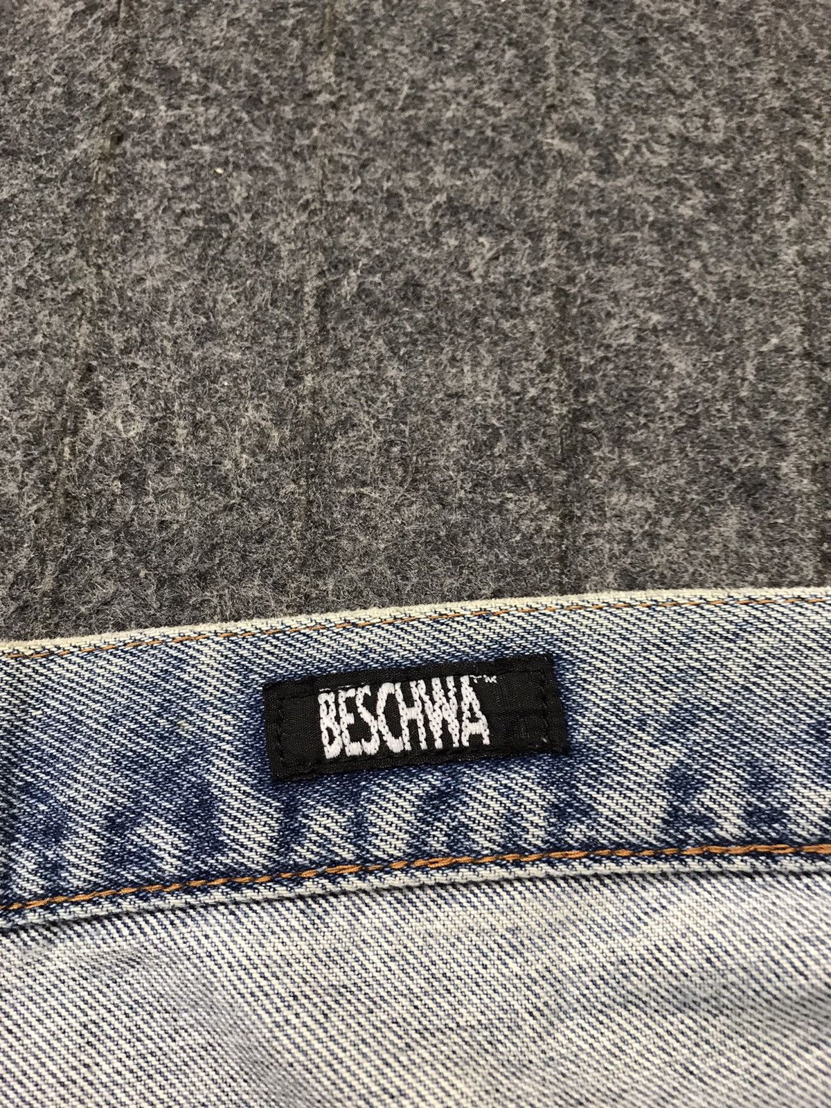 Alien Workshop Alien Beschwa Faded Indigo Denim Baggy Buttonfly Size 32 Size US 30 / EU 46 - 9 Thumbnail
