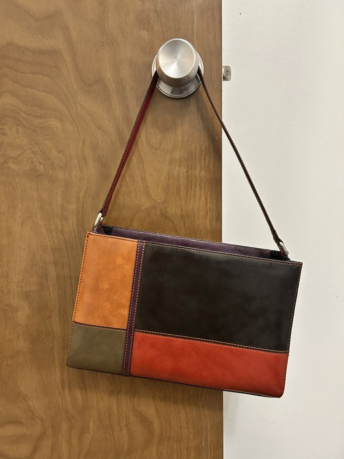 Vintage Vintage patchwork shoulder bag!! Size ONE SIZE - 4 Thumbnail