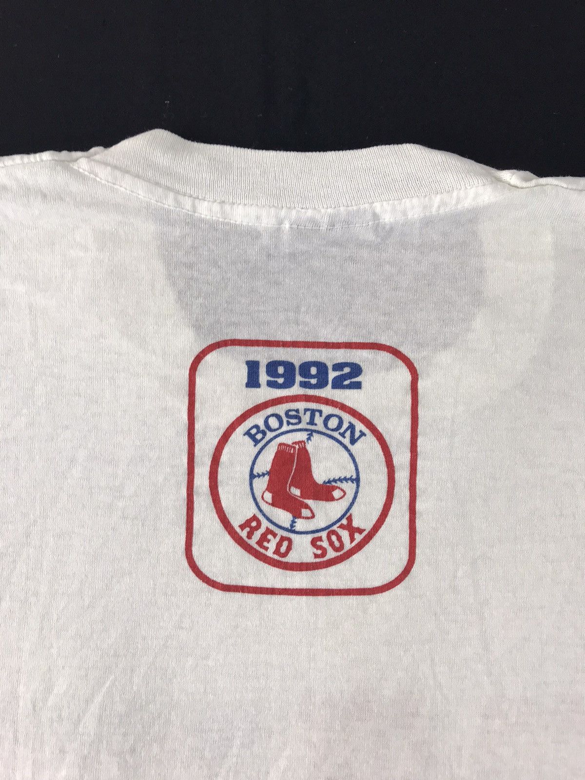 MLB 90s Usa 50/50 Boston Red Sox Mlb Baseball American Promo Tee Size US M / EU 48-50 / 2 - 7 Thumbnail