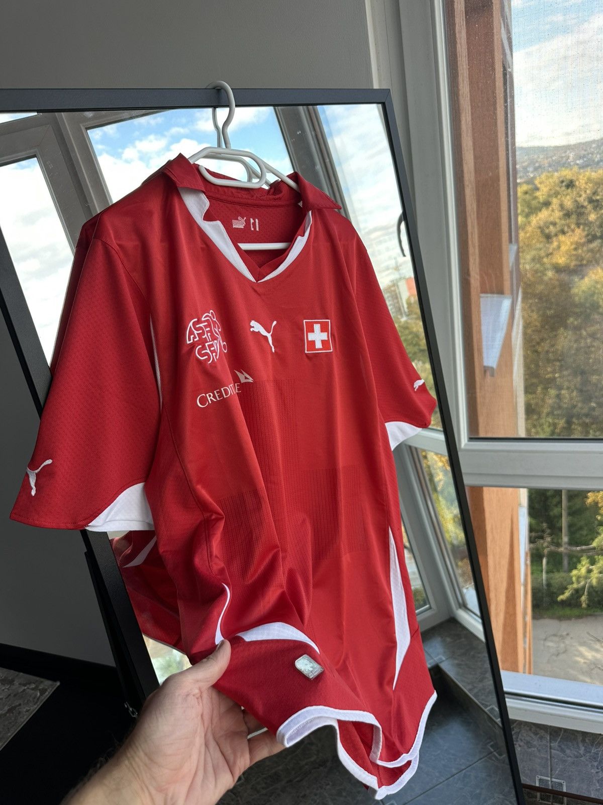 Puma Puma Switzerland National Football Team Soccer Jersey 2010s Size US XL / EU 56 / 4 - 6 Thumbnail