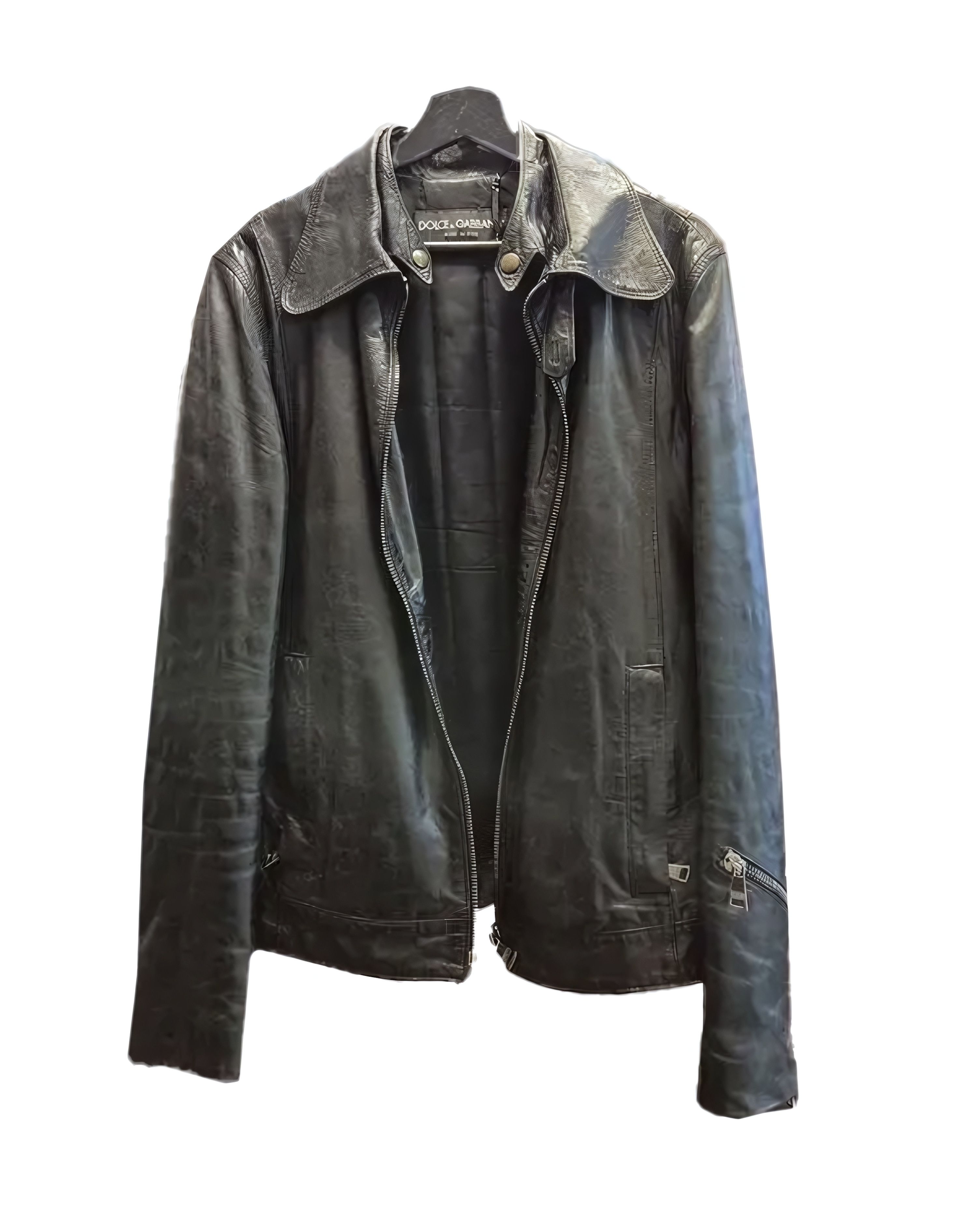 Men's Dolce & Gabbana Leather Jackets | Grailed