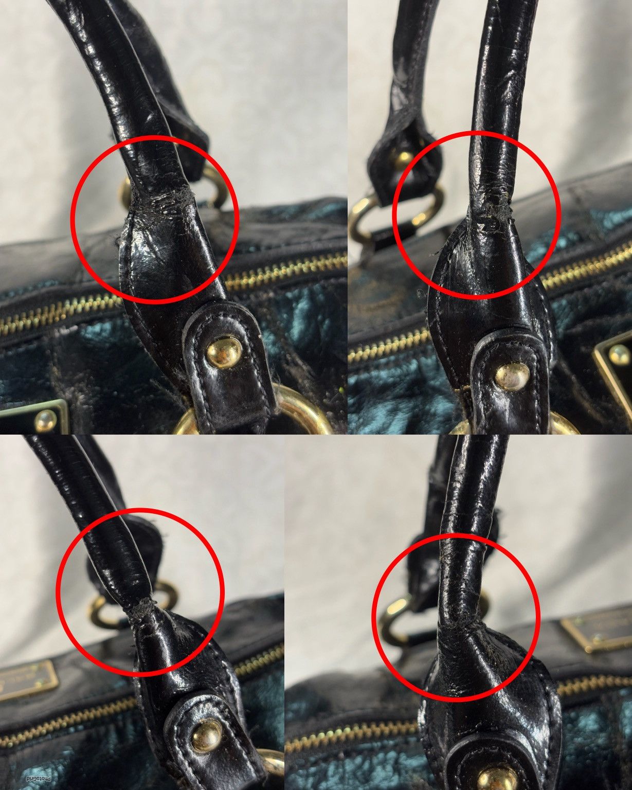 Balenciaga FINAL DROP (over used) Balenciaga Tote Zipper Bag Leather Size ONE SIZE - 19 Thumbnail