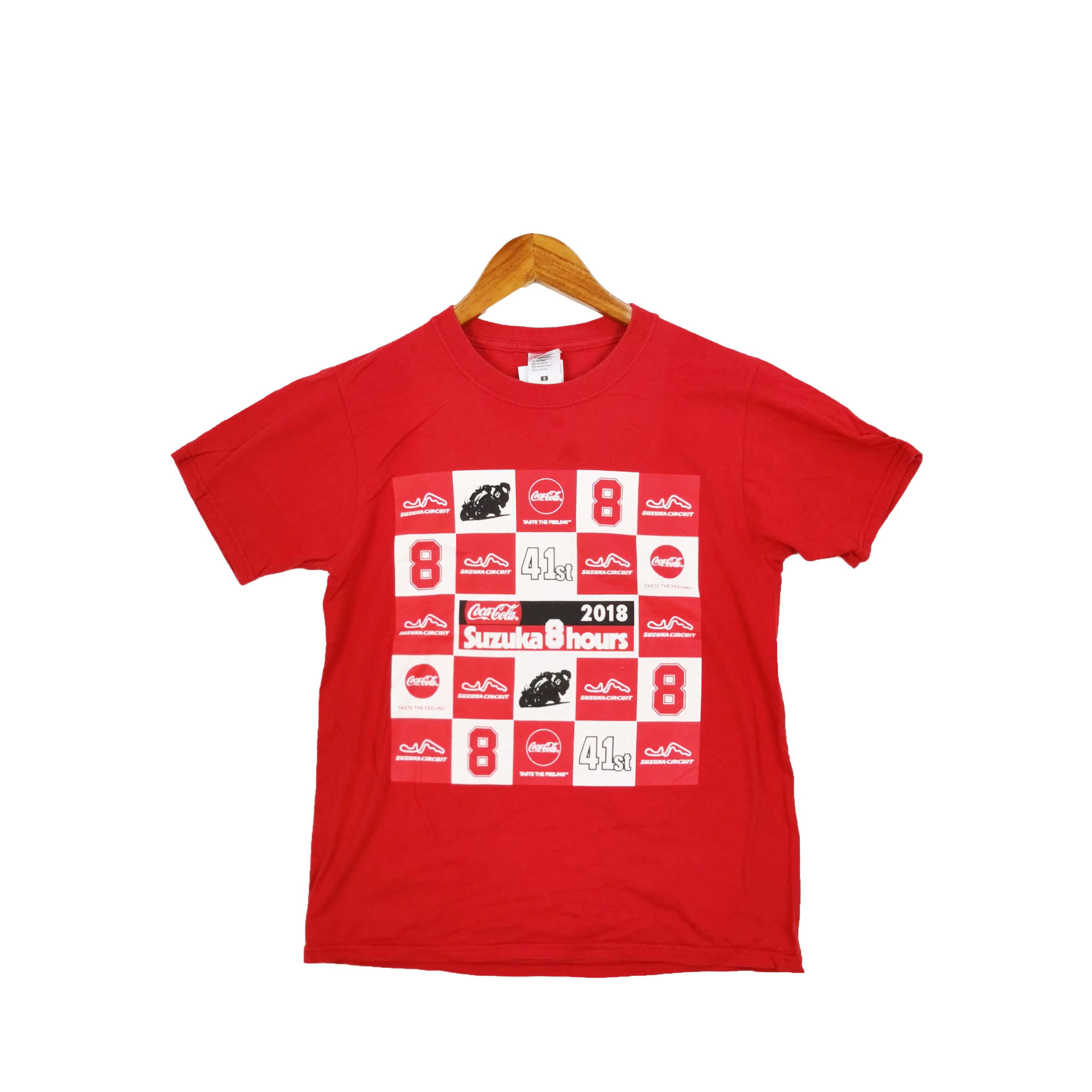 Coca Cola Vintage Coca Cola Tshirt COKE Suzuka Japanese Crewneck Tees Size US S / EU 44-46 / 1 - 1 Thumbnail