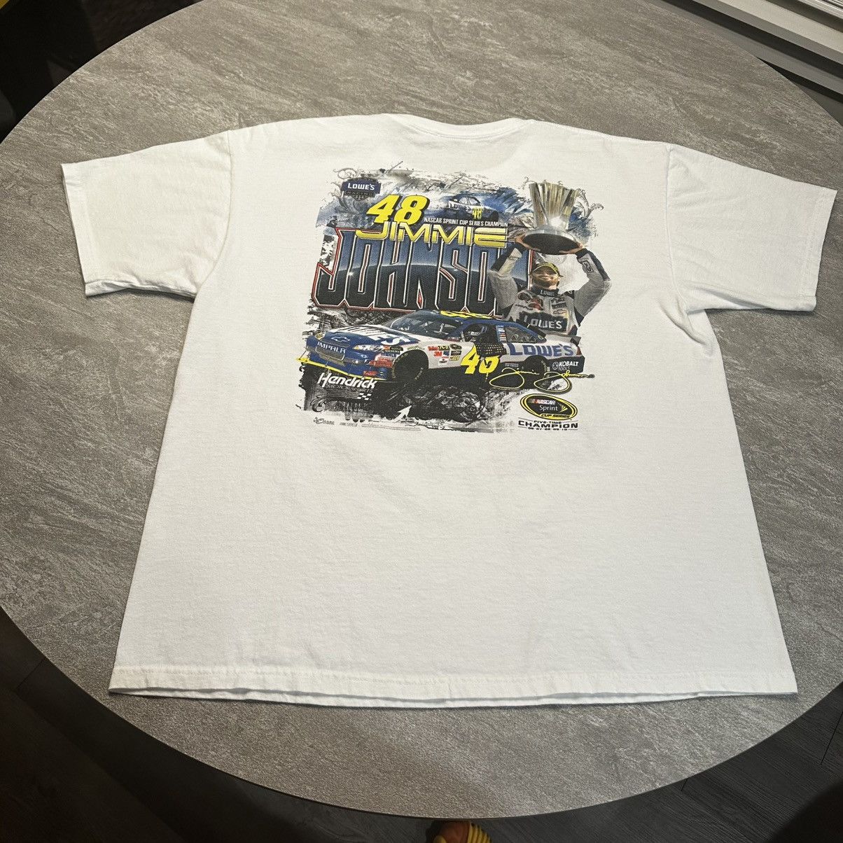 Chase Authentics × NASCAR × Vintage VTG Y2K Chase Authentics Jimmie Johnson #48 Lowes AllOver Size US XL / EU 56 / 4 - 8 Thumbnail