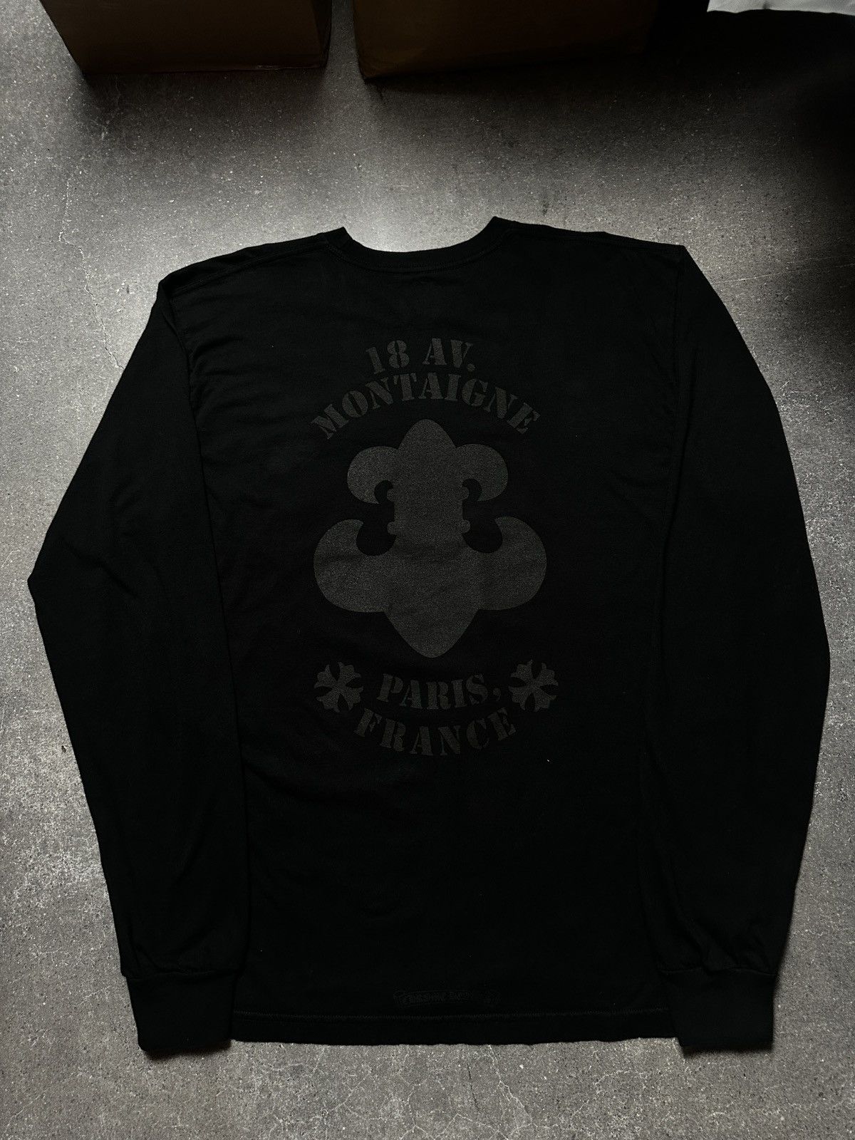 Chrome Hearts Chrome Hearts Paris Exclusive Fleur Long-Sleeve T-Shirt Size US XL / EU 56 / 4 - 2 Thumbnail