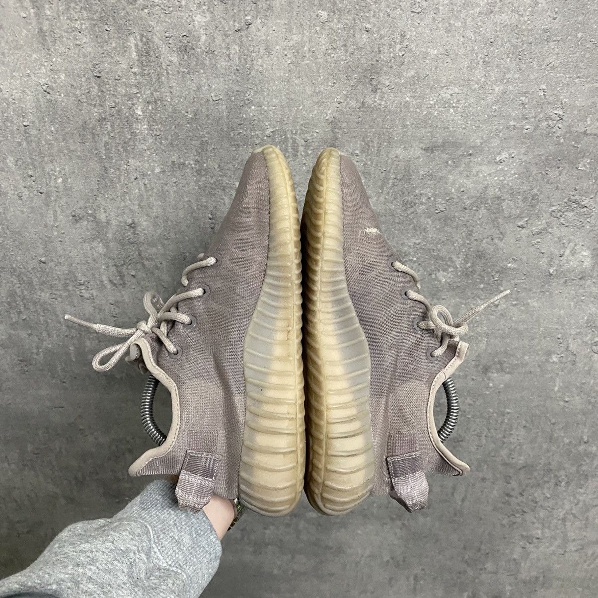 Adidas × Kanye West Adidas Yeezy Boost 350 V2 Mono Mist Shoes Purple Size US 6.5 / EU 39-40 - 7 Thumbnail