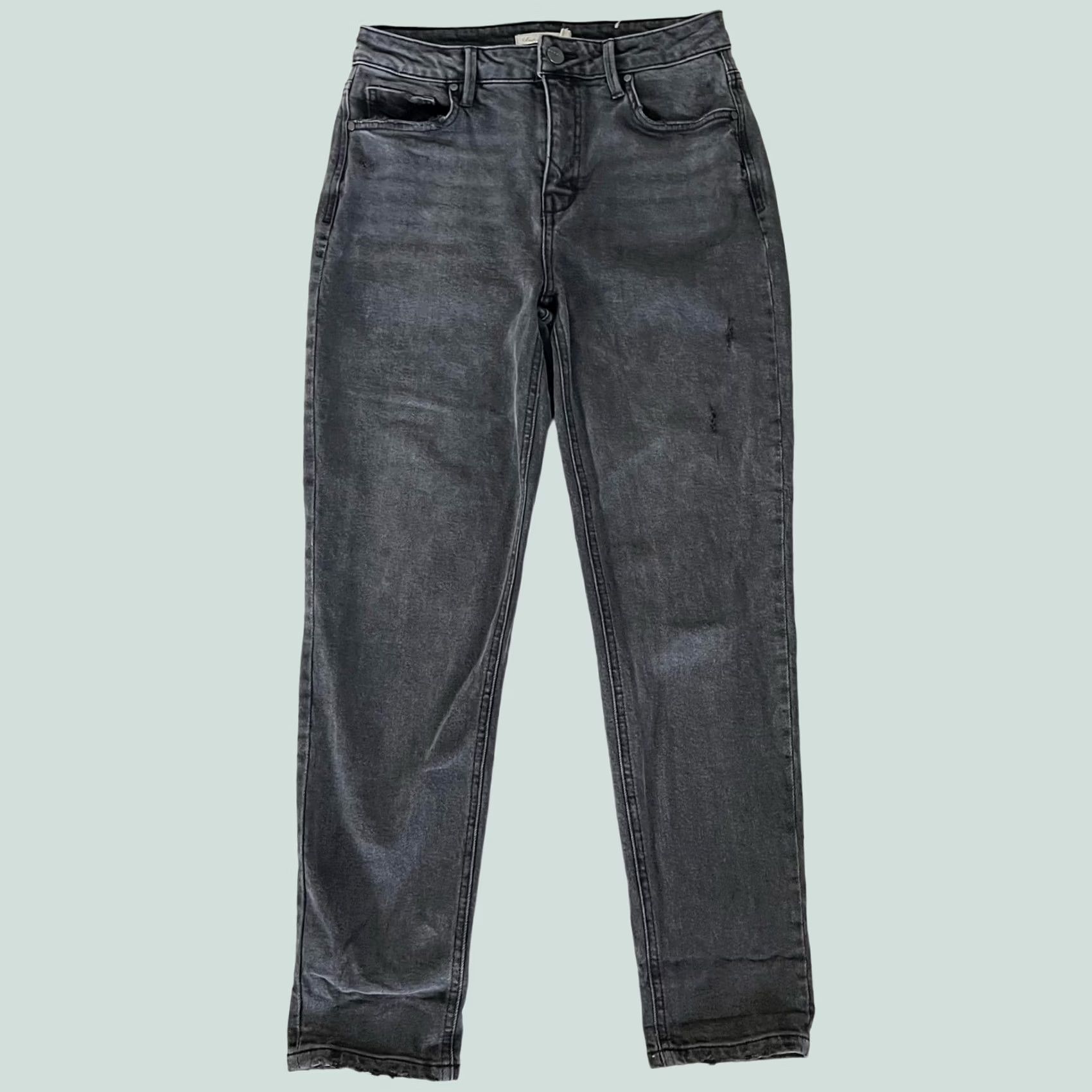 Vintage VINTAGE Unpublished Jeans Women 28 Distressed Straight Black Gray Washed/Faded Size 28" / US 6 / IT 42 - 1 Thumbnail