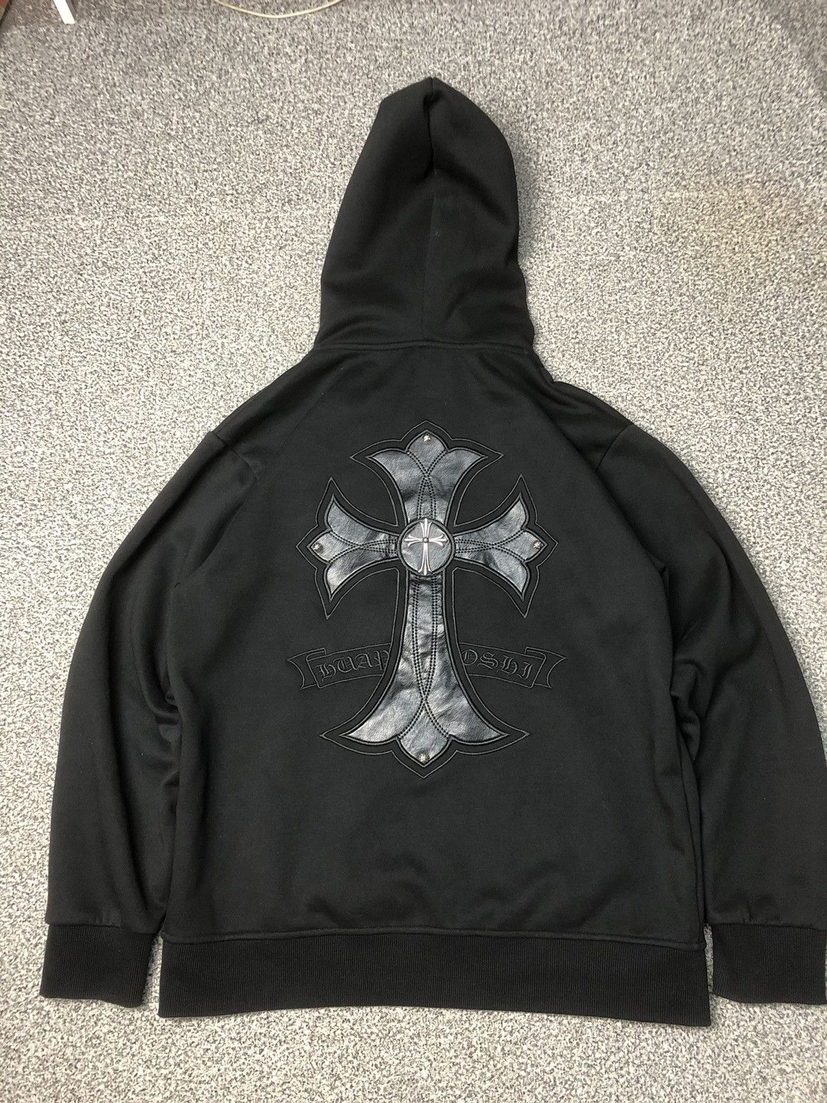 Japanese Brand FAITH GUARDER Hoodie Inspired Chrome Hearts Style