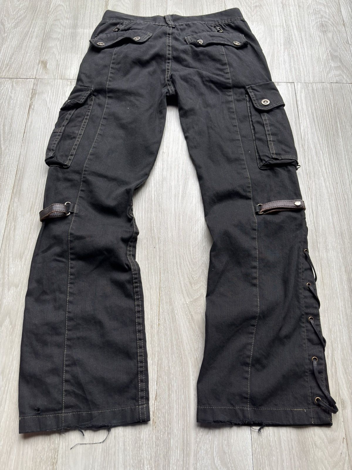 Tornado Mart Lace up cargo pants Size US 27 - 5 Thumbnail