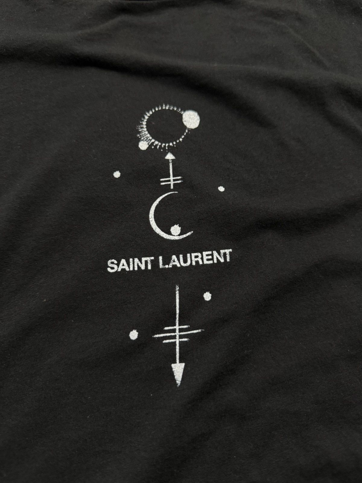 Saint Laurent Paris Saint Laurent S/S20 Mystique Logo T-Shirt Size US S / EU 44-46 / 1 - 2 Thumbnail