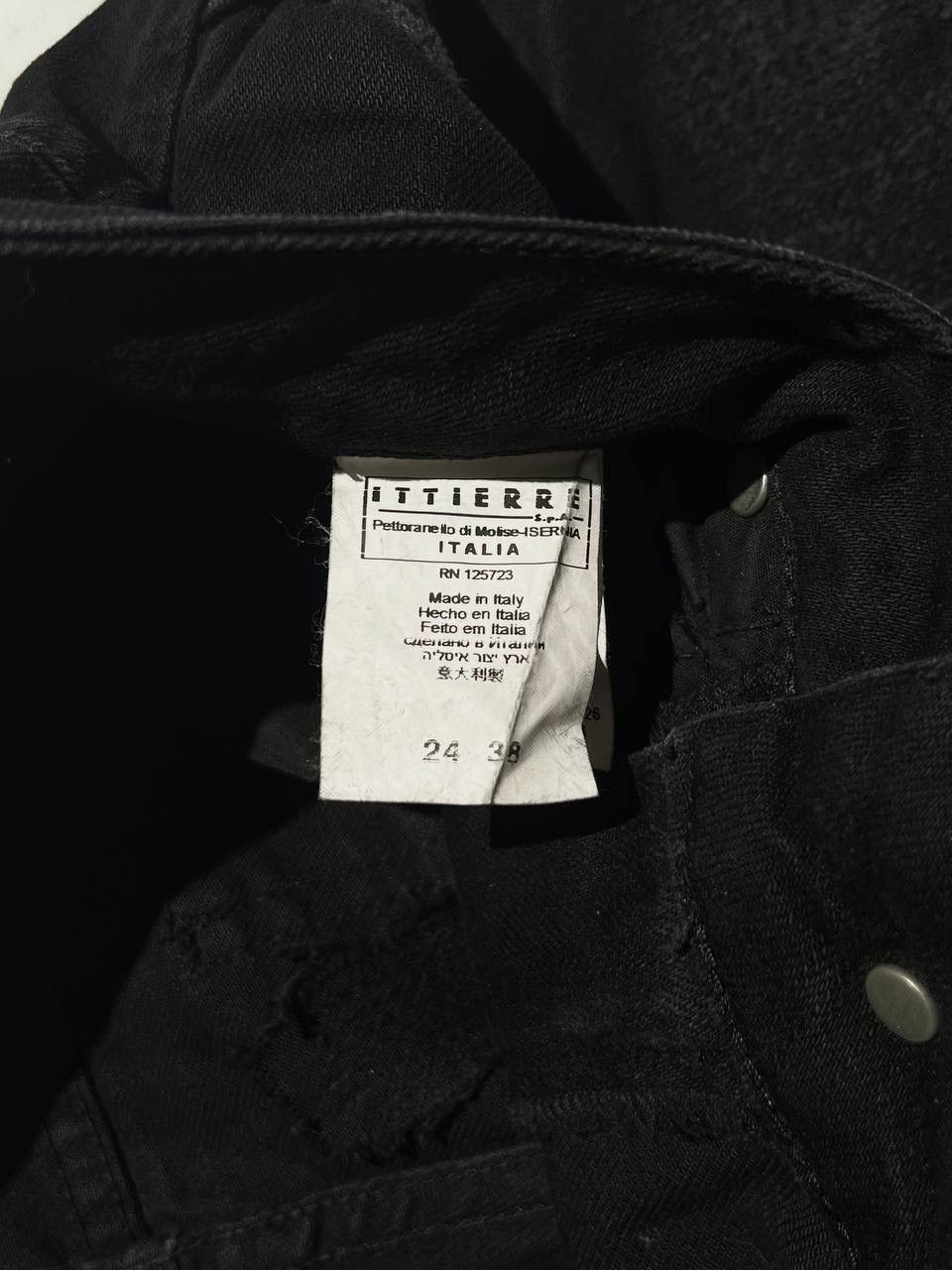 Roberto Cavalli Roberto Cavalli Vintage Scab Repair Distressed Skinny Jeans Size US 27 - 8 Thumbnail
