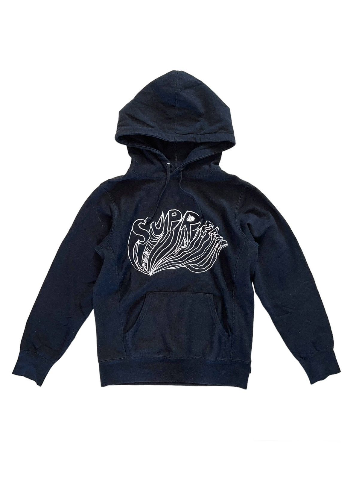 image of Supreme Daniel Johnston Hoodie in Black, Men's (Size Small)