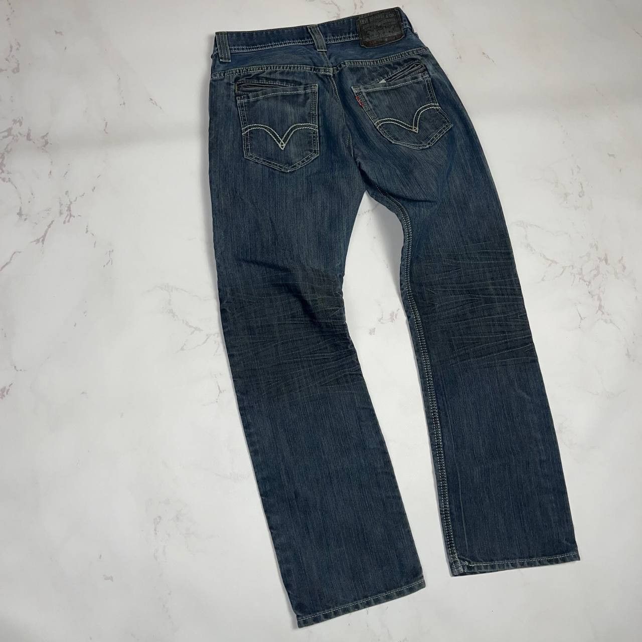 Levi's Vintage Clothing Levi`s vintage 514 baggy back pockets rare purple stitching Size US 29 - 6 Thumbnail