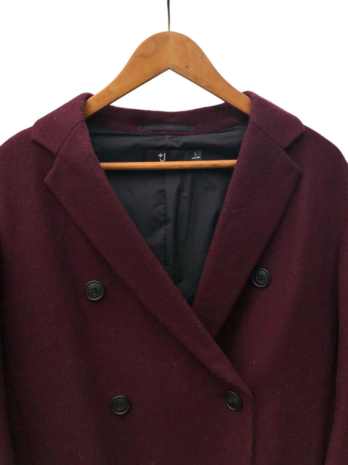Jil Sander Jil Sander X Uniqlo wool long coat jacket Size US L / EU 52-54 / 3 - 4 Thumbnail