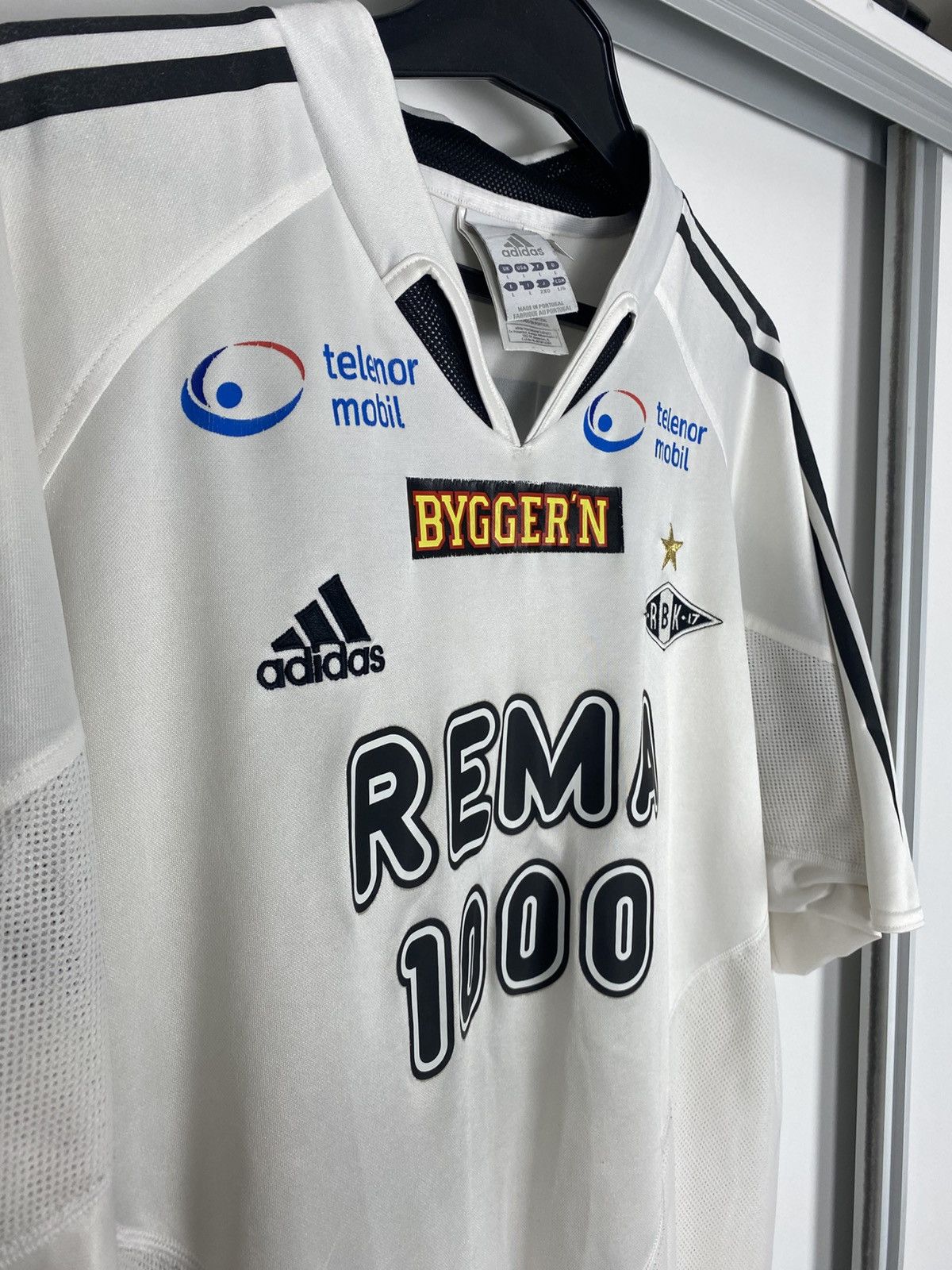 Adidas Vintage Y2K Adidas x Rosenborg 2004 2005 04/05 Home Jersey Size US L / EU 52-54 / 3 - 12 Thumbnail
