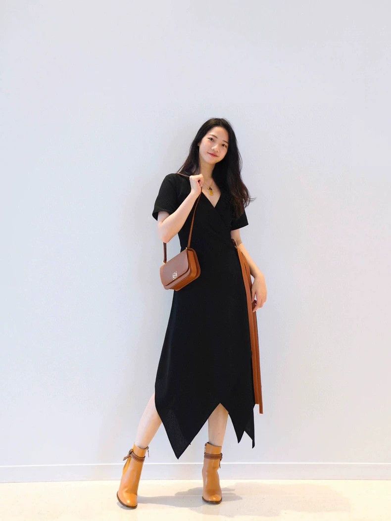 Loewe Loewe Black waistless dress Size XXS / US 00 / IT 34 - 1 Thumbnail