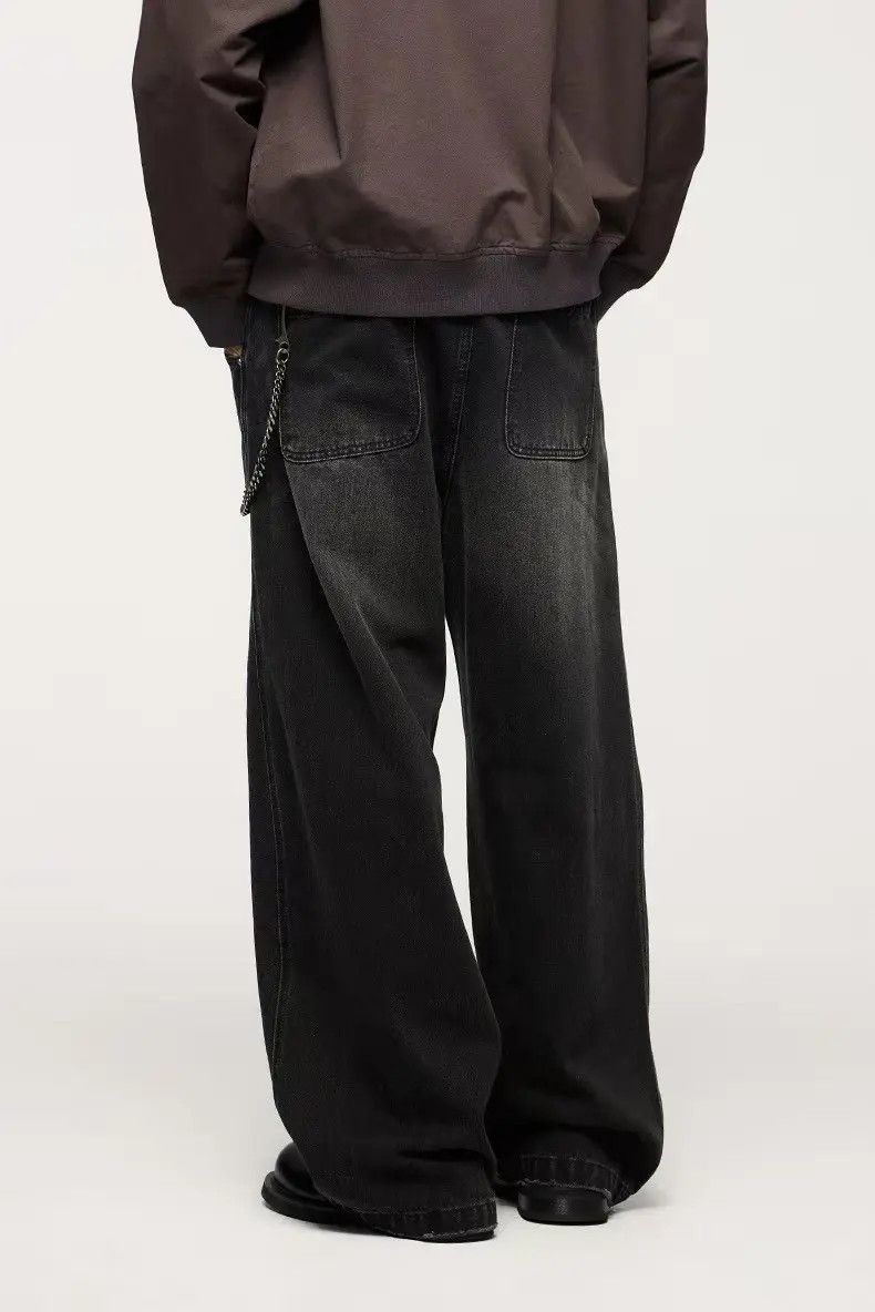 Designer × Japanese Brand Streetwear Hip Hop Loose Casual Jeans Size US 33 - 2 Thumbnail
