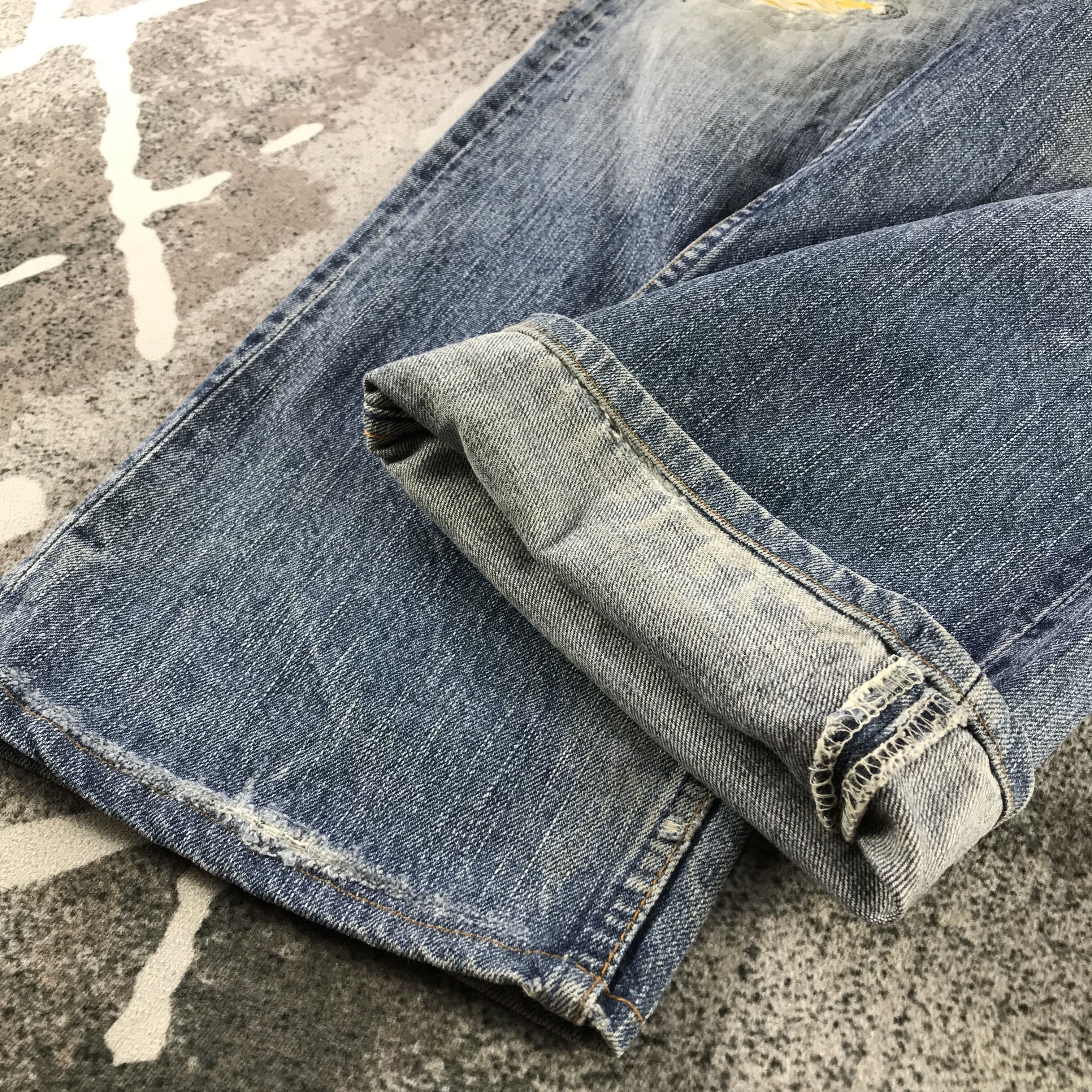 Levi's Vintage Levis 503 Jeans Distressed Denim KJ3376 Size US 31 - 7 Thumbnail