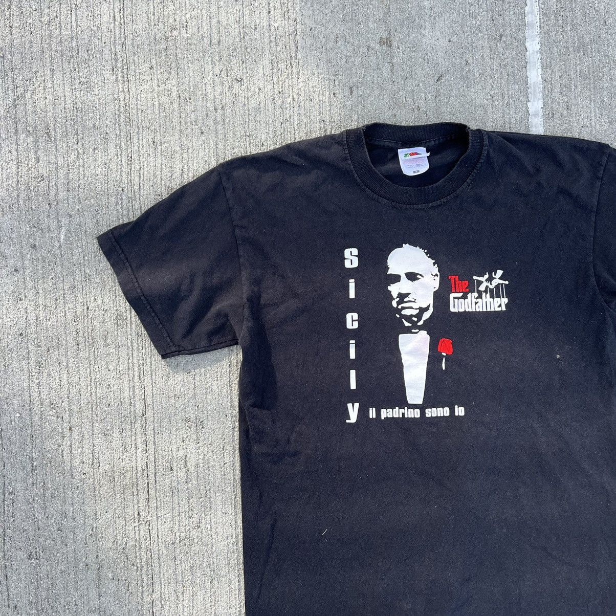 Vintage Y2K Vintage 2006 The Godfather Movie Promo T-Shirt Tee Size US S / EU 44-46 / 1 - 4 Thumbnail