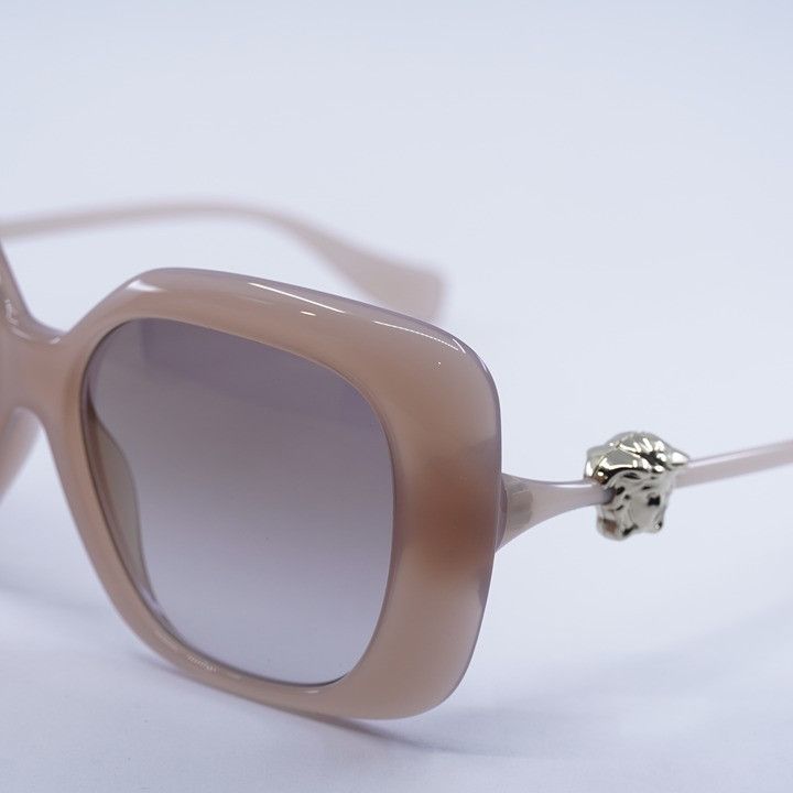 Versace Versace VE4499U 55386E Sunglasses Opal Rose Square Frame Size ONE SIZE - 8 Thumbnail