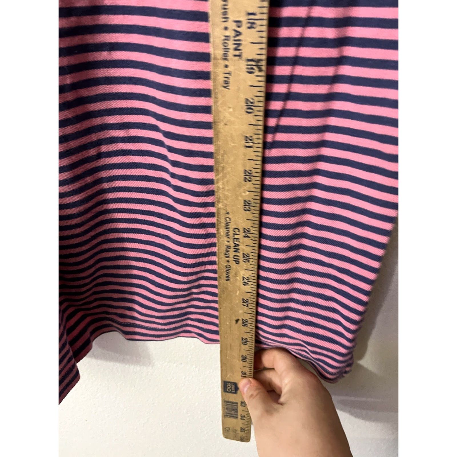 Izod IZOD Shirt Golf Polo Medium Pink Striped Wash Casual Mens Size US M / EU 48-50 / 2 - 4 Thumbnail