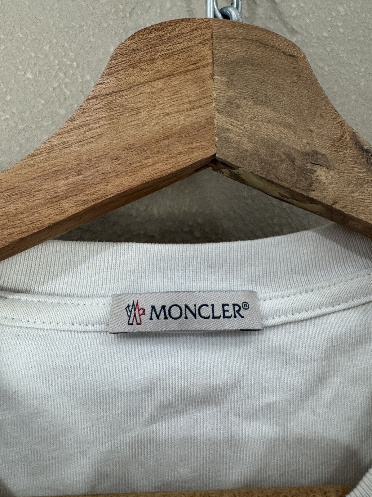 Moncler Moncler T-Shirt Y2K Japan Luxury Style Logo Size US M / EU 48-50 / 2 - 3 Thumbnail