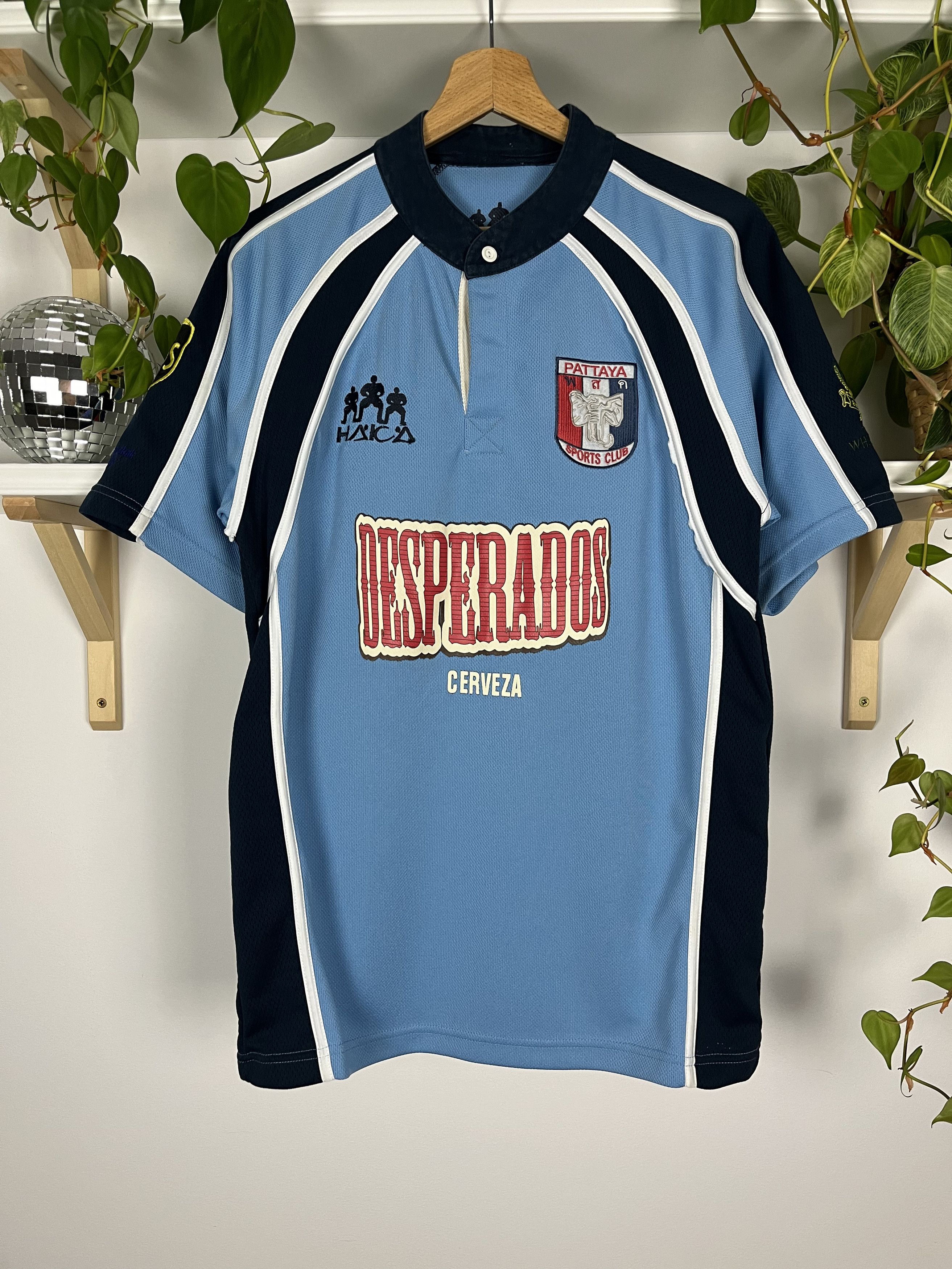 Vintage Vintage 90s Rugby thailand Polo Jersey Size US M / EU 48-50 / 2 - 1 Thumbnail