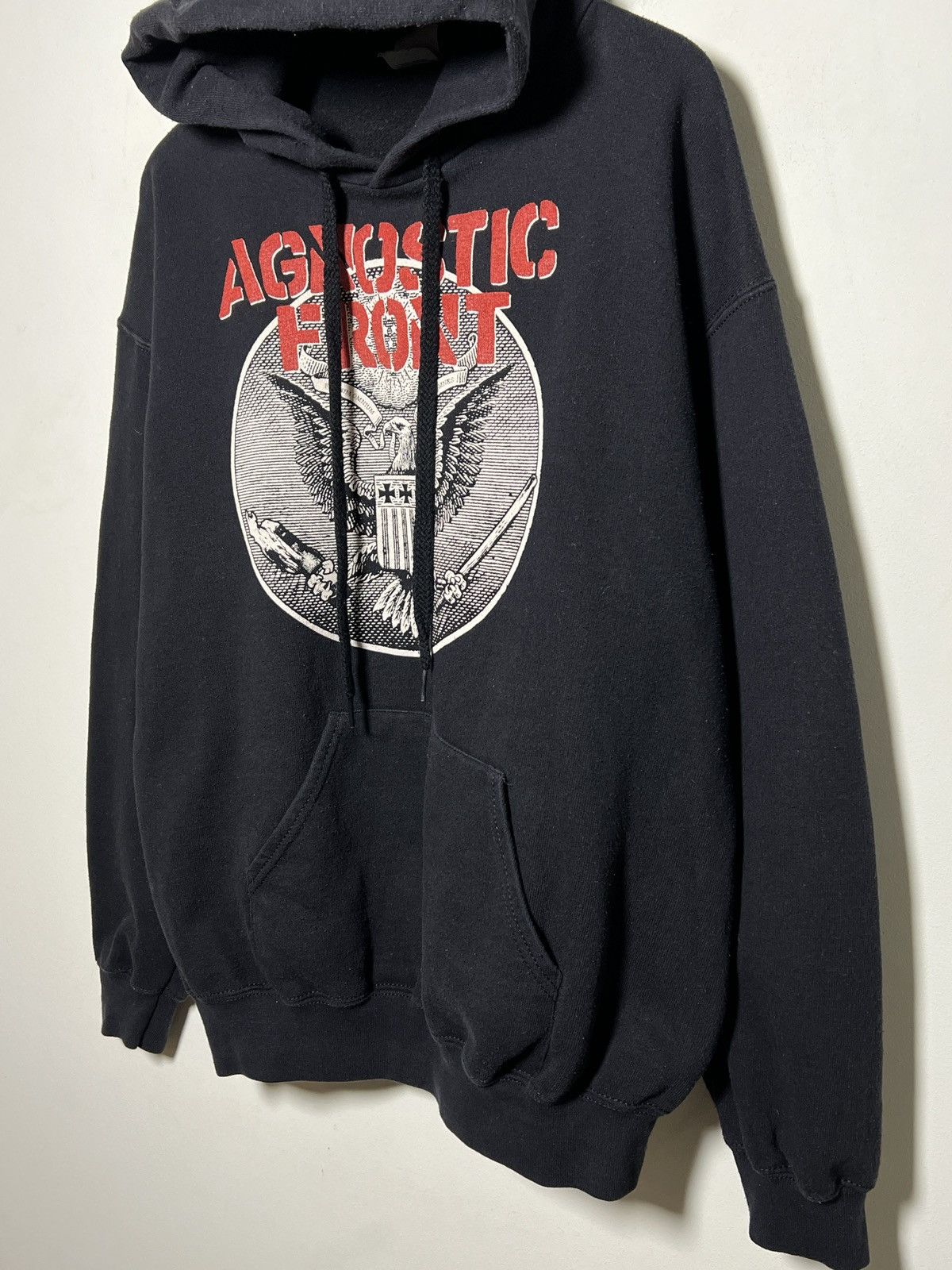 Band Tees Agnostic Front New York Hardcore y2k vintage hoodie Size US M / EU 48-50 / 2 - 4 Thumbnail