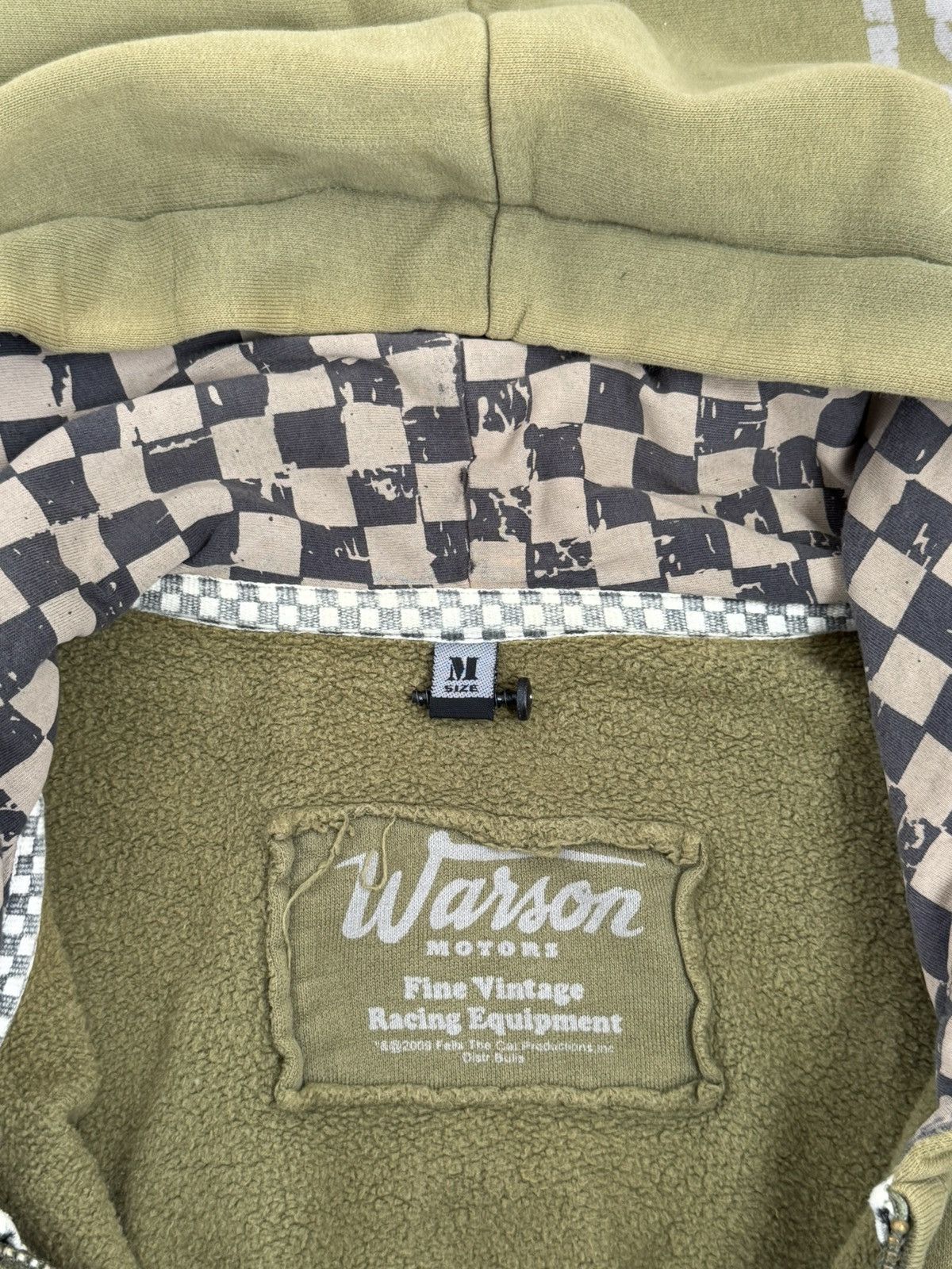 Vintage Vintage Carbon Hoodie by Warson Motors (Ferarri nascar) Size US M / EU 48-50 / 2 - 9 Thumbnail