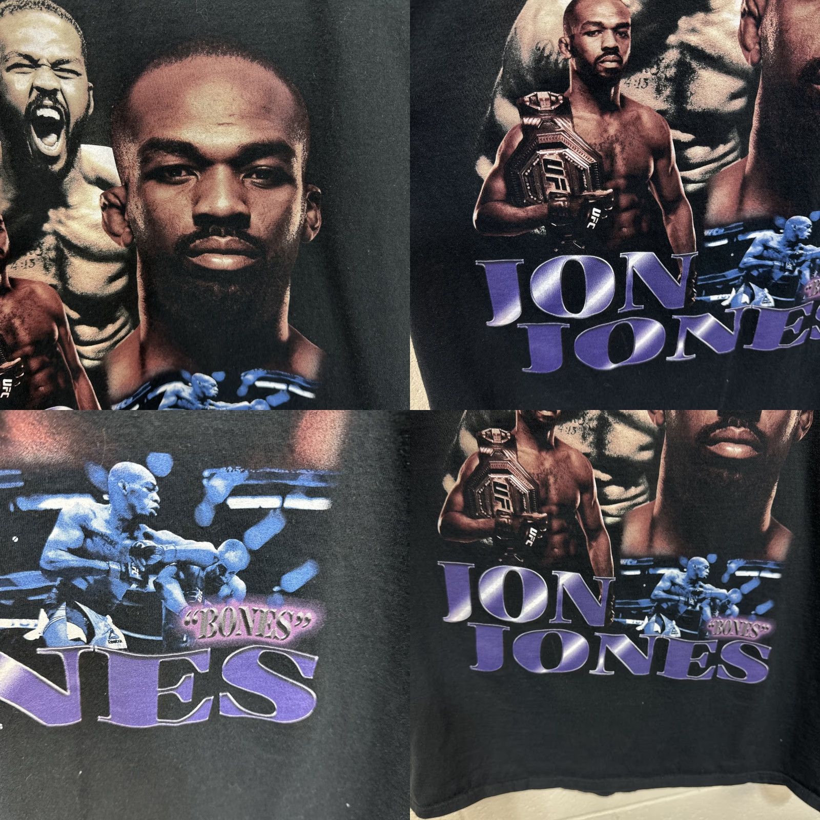 Anti Social Social Club Jon Bones Jones Shirt Men XL Black Anti Social Social Club UFC MMA Double Sided Size US XL / EU 56 / 4 - 8 Thumbnail