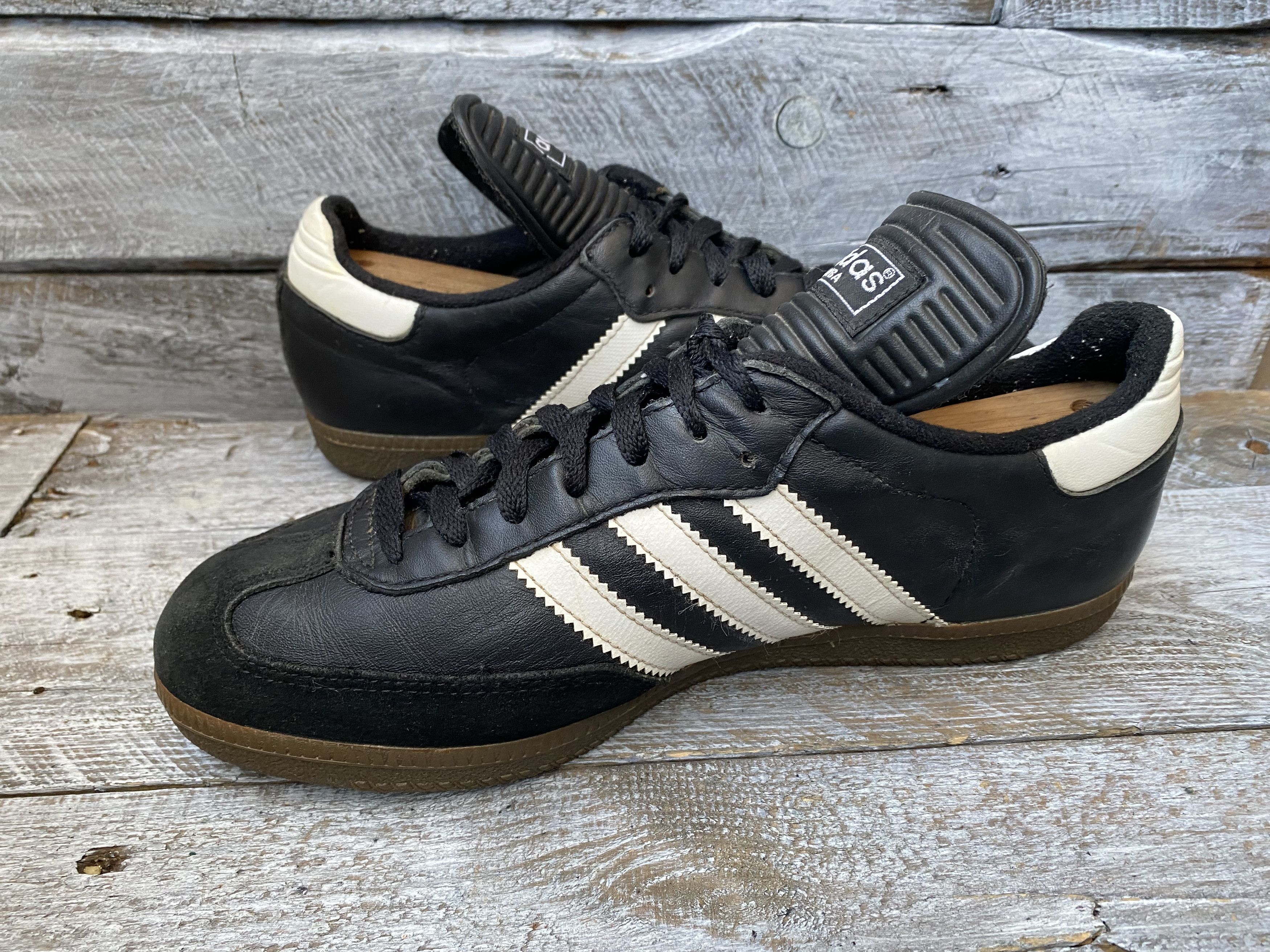Adidas × Vintage 🔴Vintage Rare Adidas Samba long tongue low-top sneakers Size US 9 / EU 42 - 11 Thumbnail
