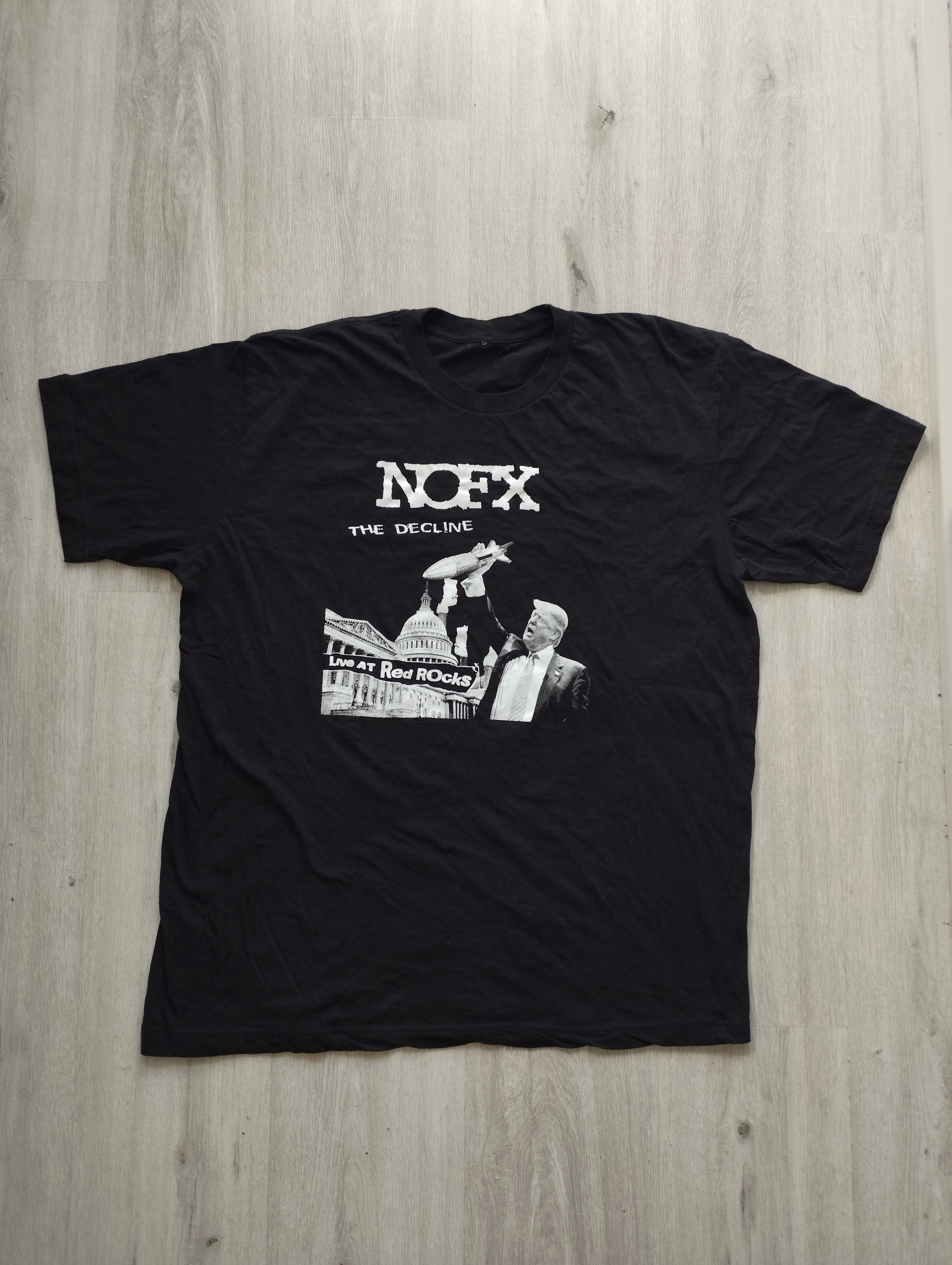 【山田bot さま】NOFX「THE DECLINE」ＴシャツXL　FAT Nofx The Decline Shirt | Grailed