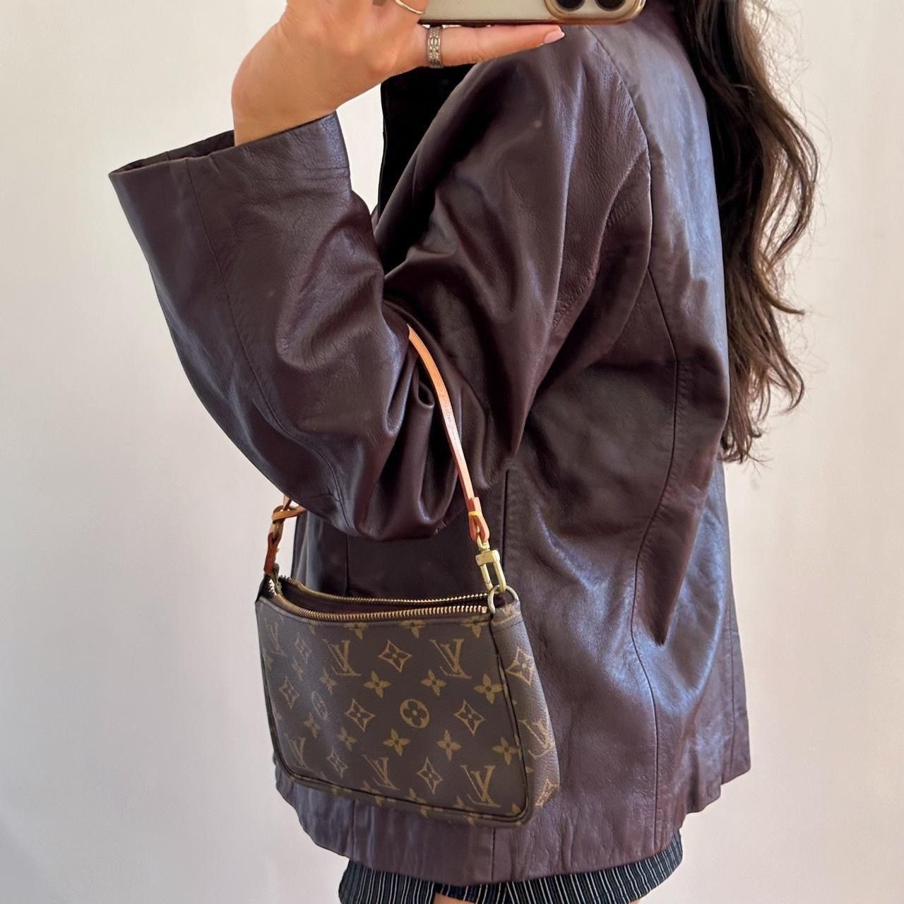 Other Vintage oversized leather jacket Size S / US 4 / IT 40 - 3 Thumbnail