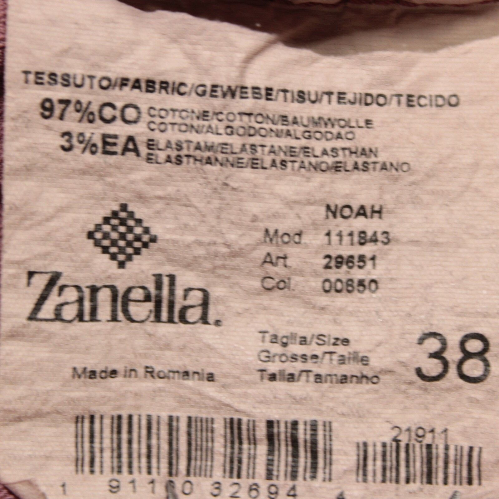 Zanella Zanella New with tags Chino Size 38 US In Pink Size US 38 / EU 54 - 4 Thumbnail