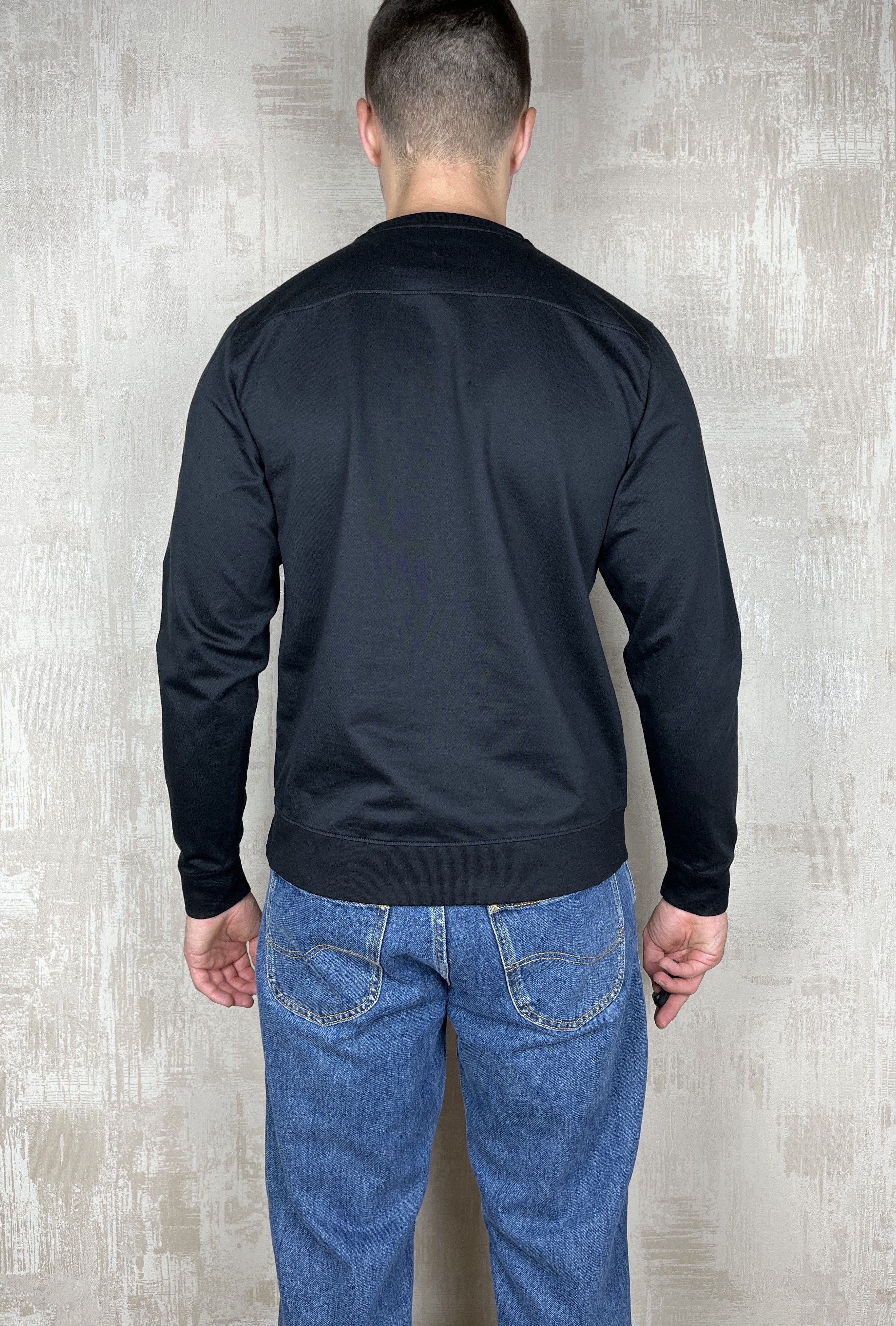 Alfred Dunhill Dunhill Crew Neck Cotton Sweatshirt Size US M / EU 48-50 / 2 - 10 Thumbnail