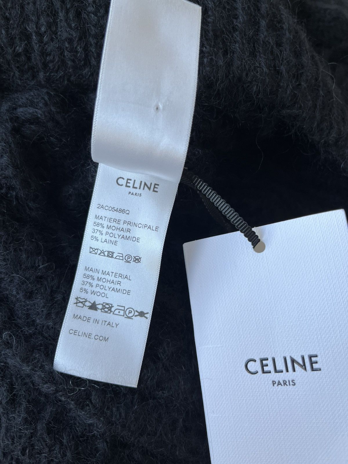 Celine × Hedi Slimane Super Runway Rare Brand New Celine Hedi Surfer Sweater Size US XL / EU 56 / 4 - 11 Thumbnail