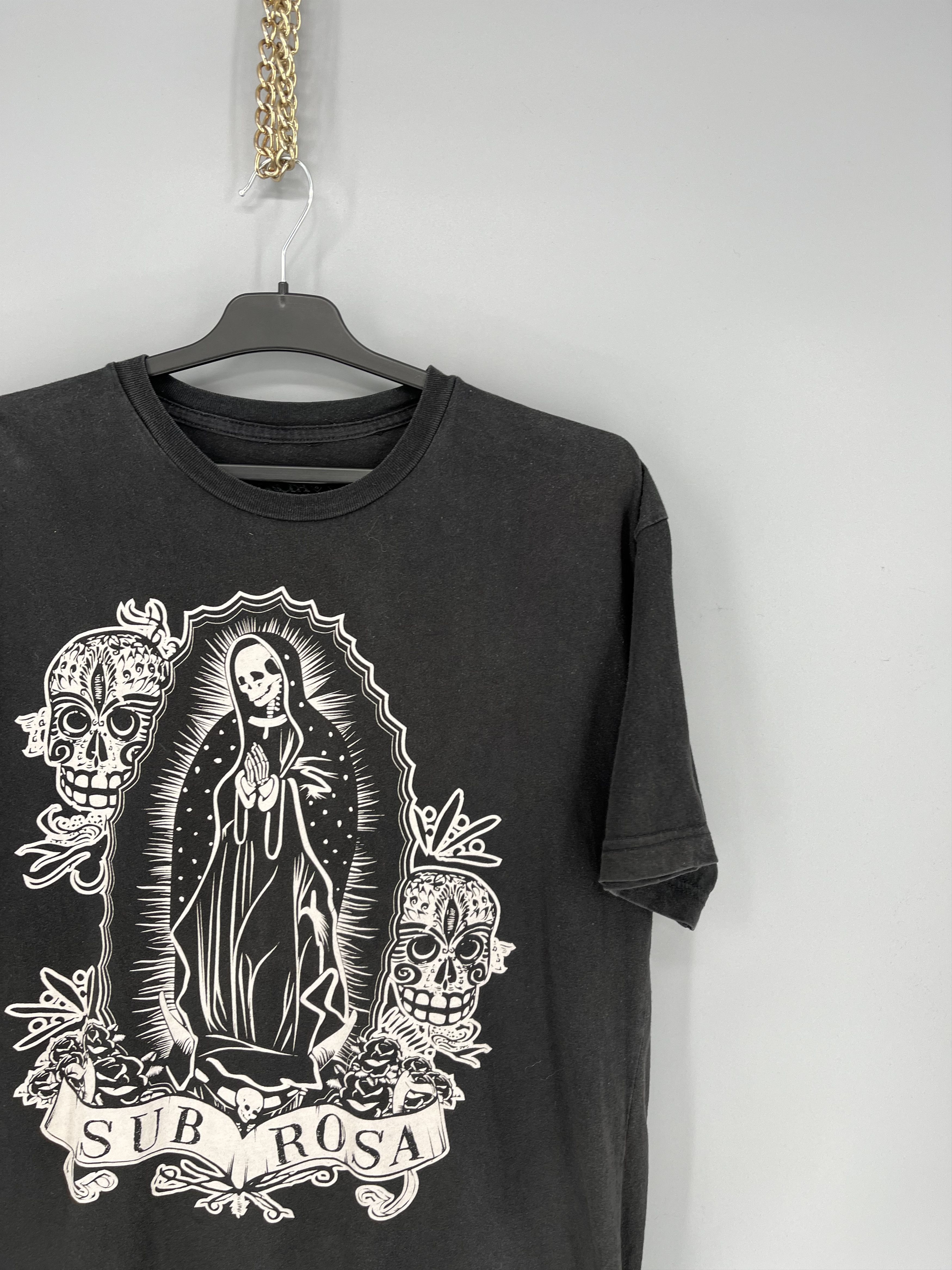 Band Tees Vintage Subrosa Nun Skeleton Heavy Metal Band Skull Size US L / EU 52-54 / 3 - 5 Thumbnail