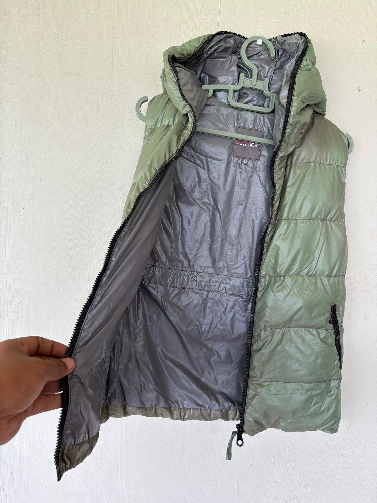 Duvetica Duvetica Hooded Febe Sleeveless Down Vest puffer Vest Design Size US S / EU 44-46 / 1 - 4 Thumbnail