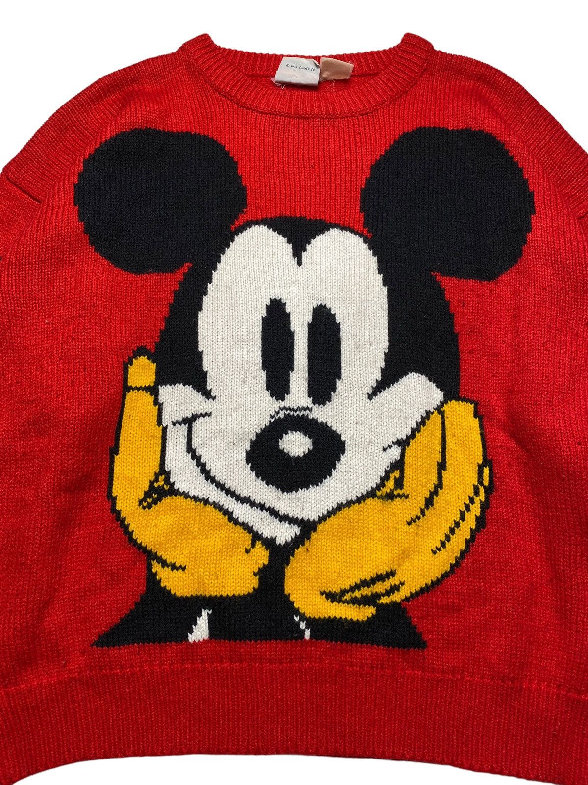 Hysteric Glamour 2000s Mickey - Kurt Cobain Style Chunk Knitted Sweater Size US L / EU 52-54 / 3 - 3 Thumbnail