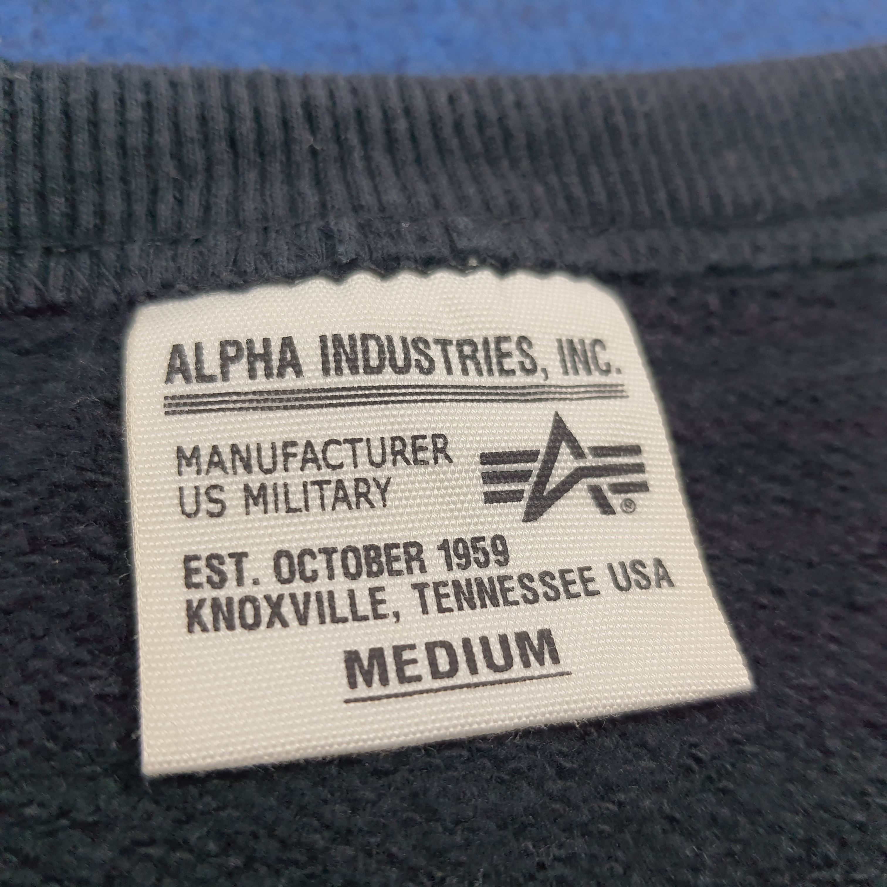 Alpha Industries Vintage Alpha Industries Pocket Custom Logo C289N16 Size US M / EU 48-50 / 2 - 8 Thumbnail