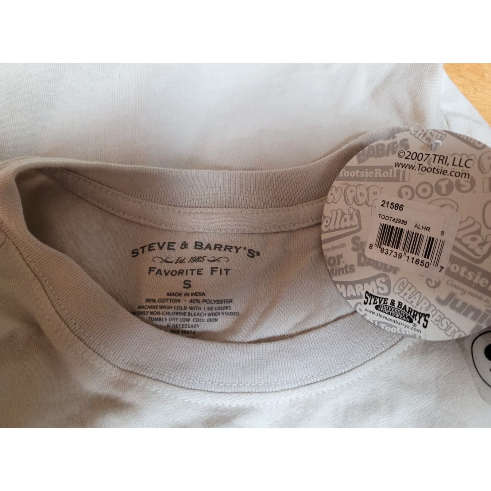 Vintage VINTAGE Retro Tootsie Roll Sweet & Delicious Candy Logo T Shirt Womens Jrs Small New NWT Size S / US 4 / IT 40 - 5 Thumbnail